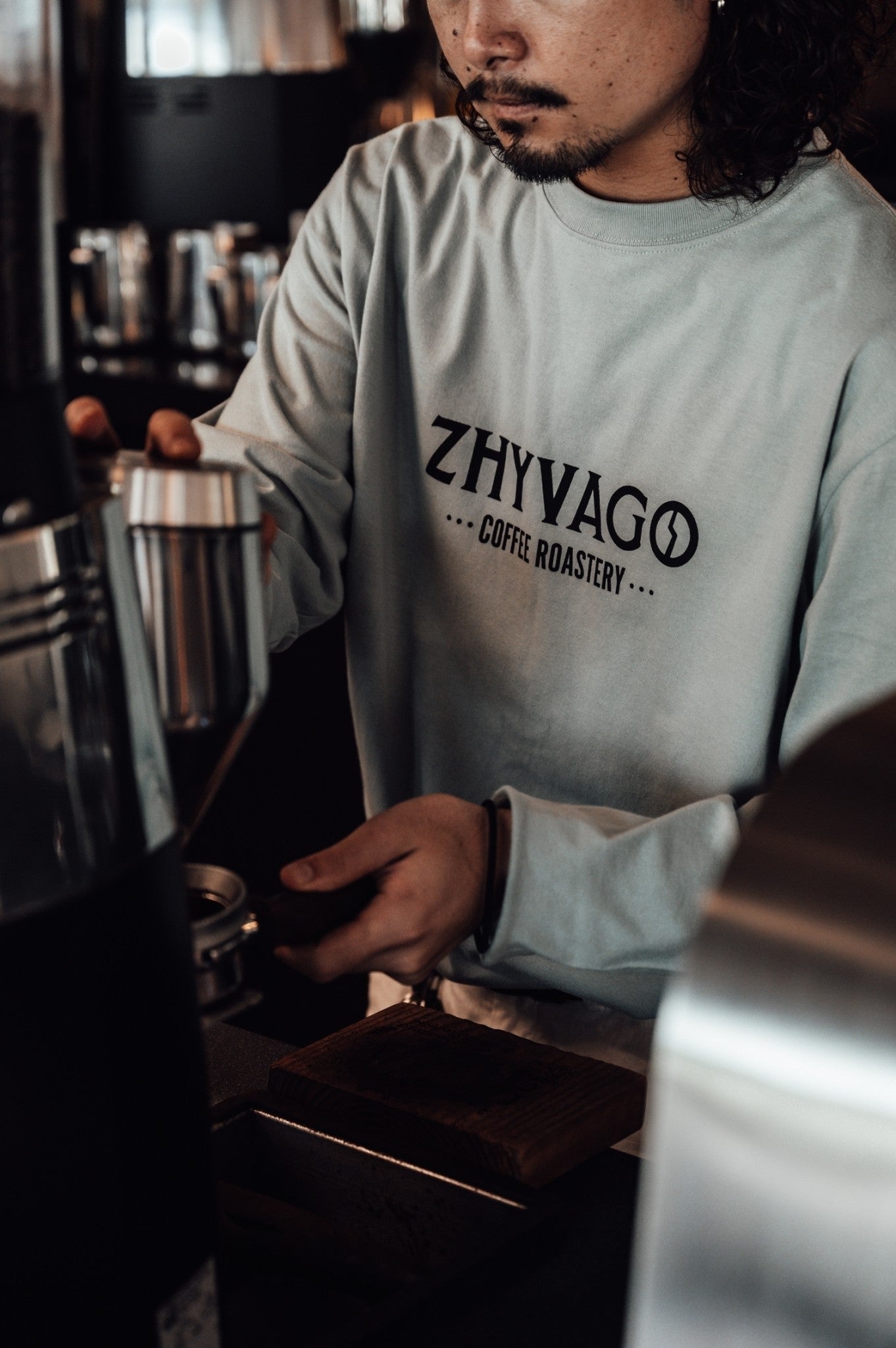 The Black Panther ROASTERY ロングTシャツ