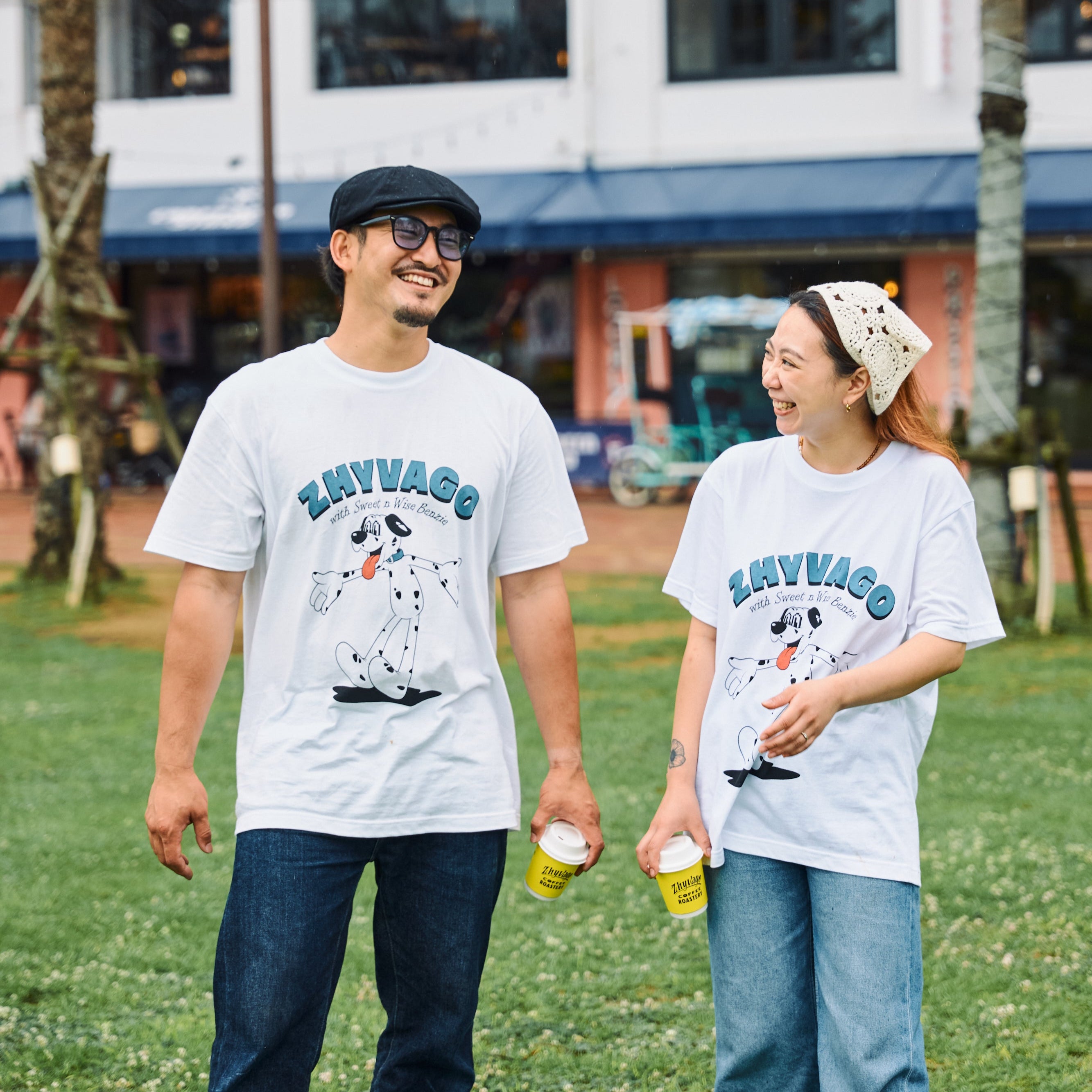 ZHYVAGO with Sweet n Wise BENZIE T-shirt