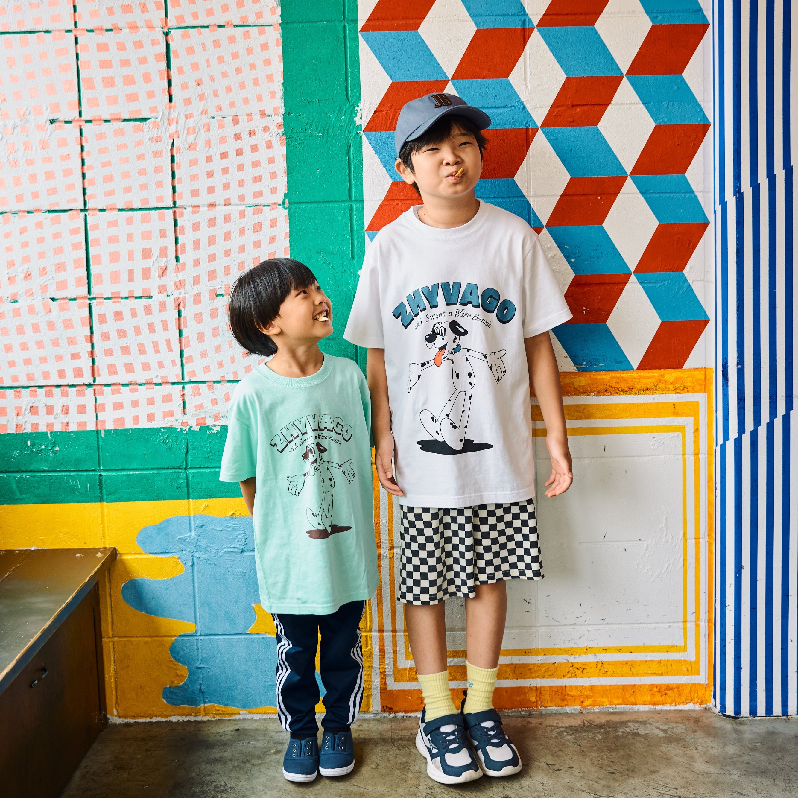 ZHYVAGO with Sweet n Wise BENZIE Kid's T-shirt