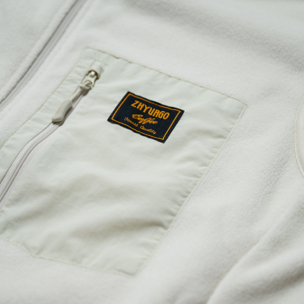 【OUTLET】ZHYVAGO name Micro fleece zip vest
