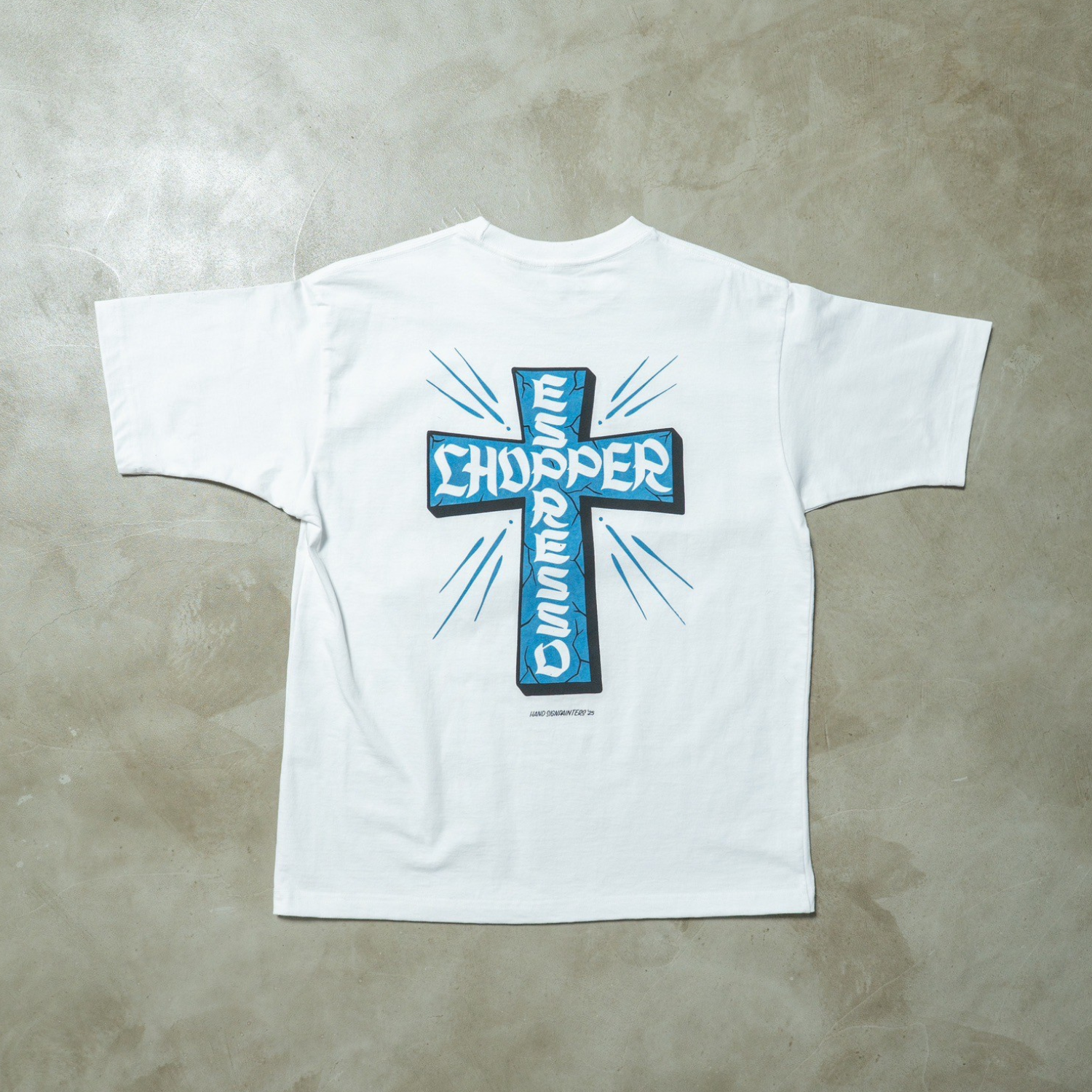 ESPRESSO x CHOPPER 8.1oz U.S.A Cotton T-shirt