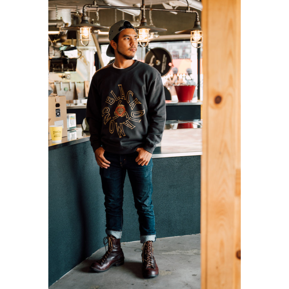 BLACK DIAMOND CREW NECK SWEAT