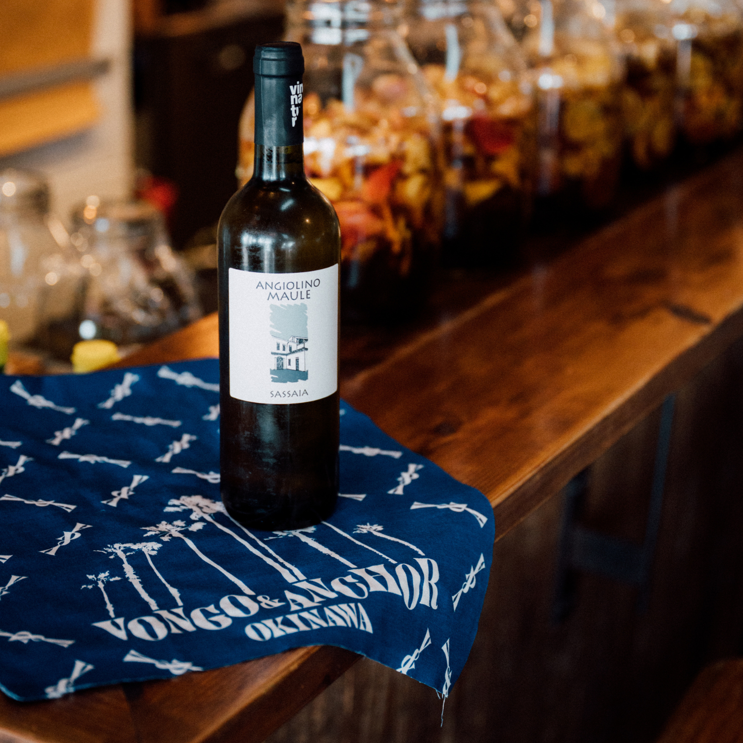 V&A 8th Anniversary "9Palm Trees" TENUGUI