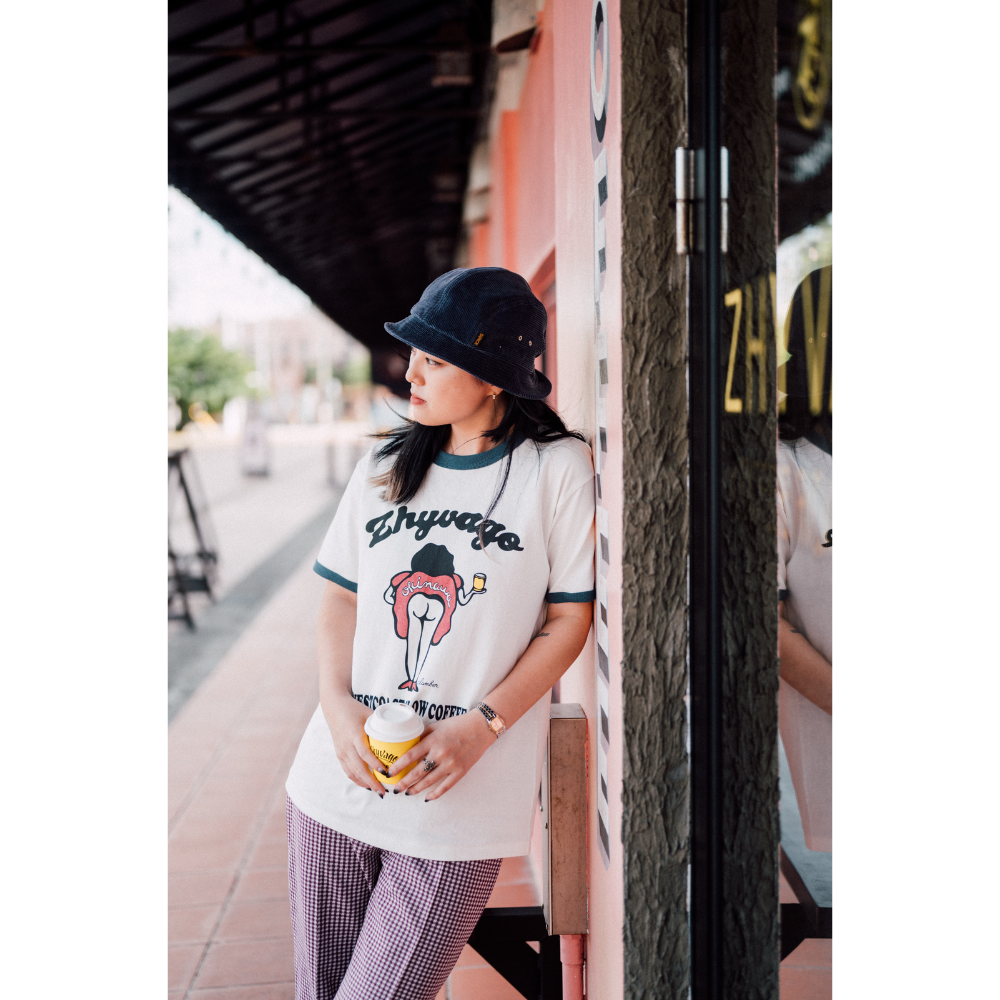 【OUTLET】-Girl- Ringer T-shirt