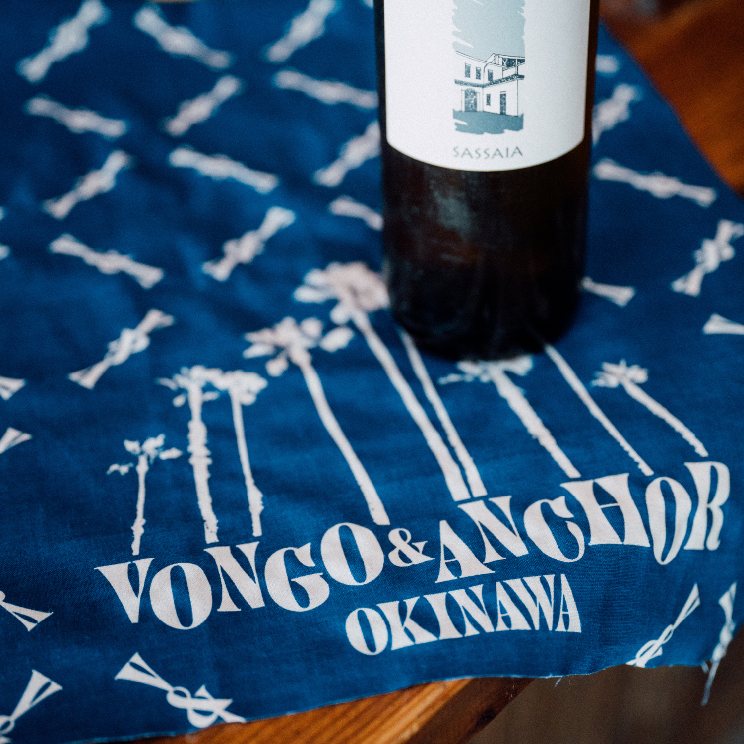 V&A 8th Anniversary "9Palm Trees" TENUGUI