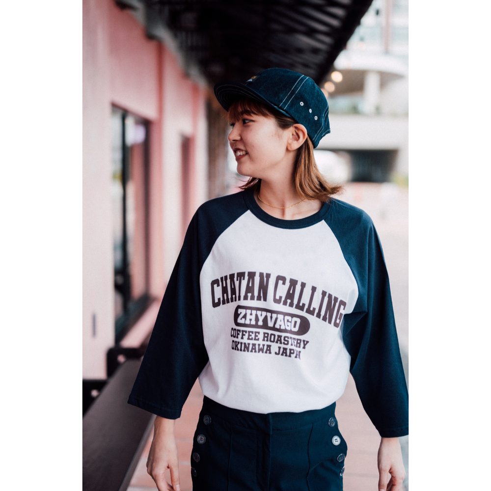 CHATAN CALLING Raglan 3/4 sleeve T-shirt 【OUTLET/30%OFF】