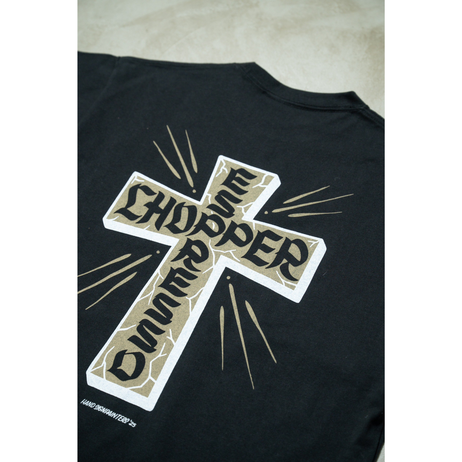 ESPRESSO x CHOPPER 8.1oz U.S.A Cotton T-shirt