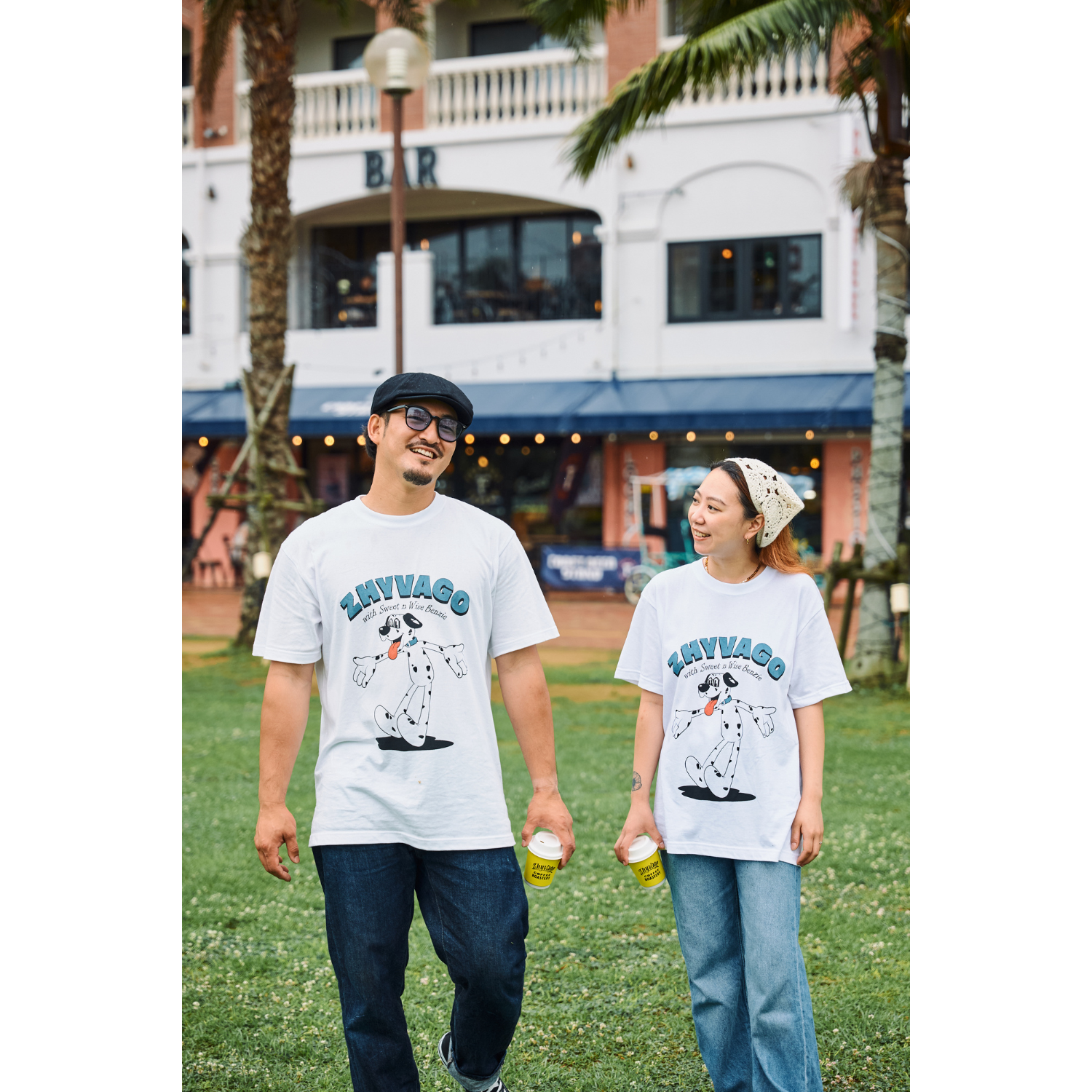 ZHYVAGO with Sweet n Wise BENZIE T-shirt