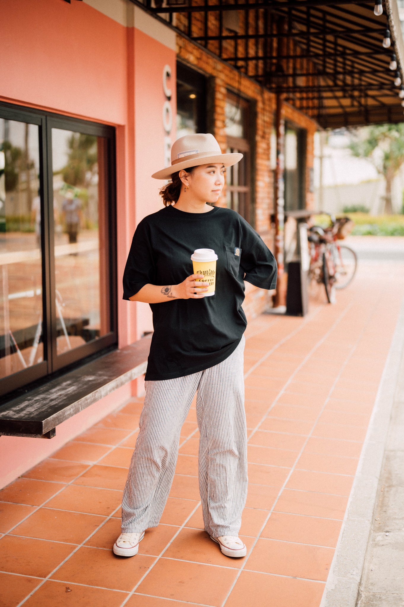 INCHILL Big Silhouette Tシャツ (pocket) 50% OFF