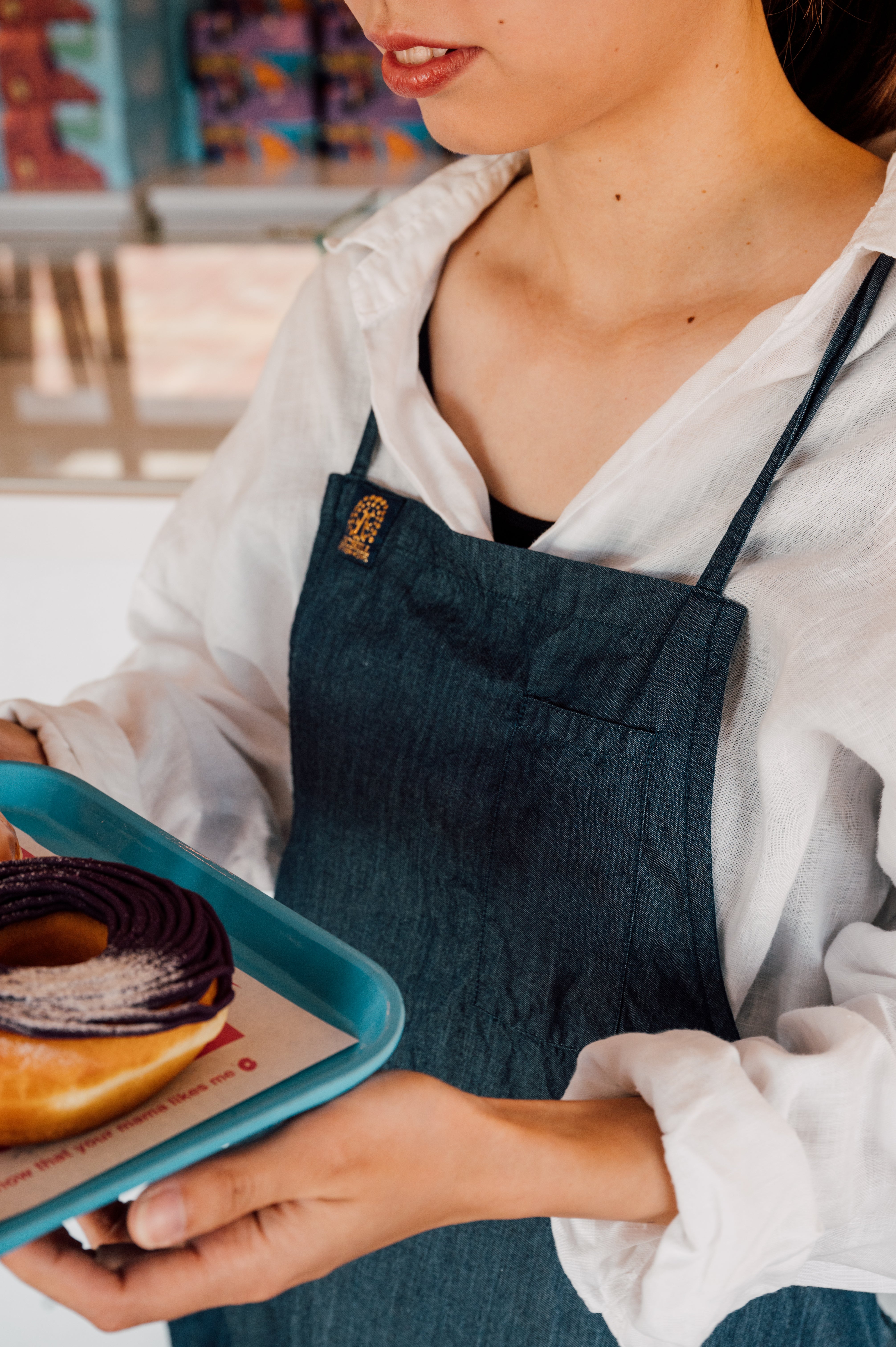 APRON - Angie -【Thin Denim】