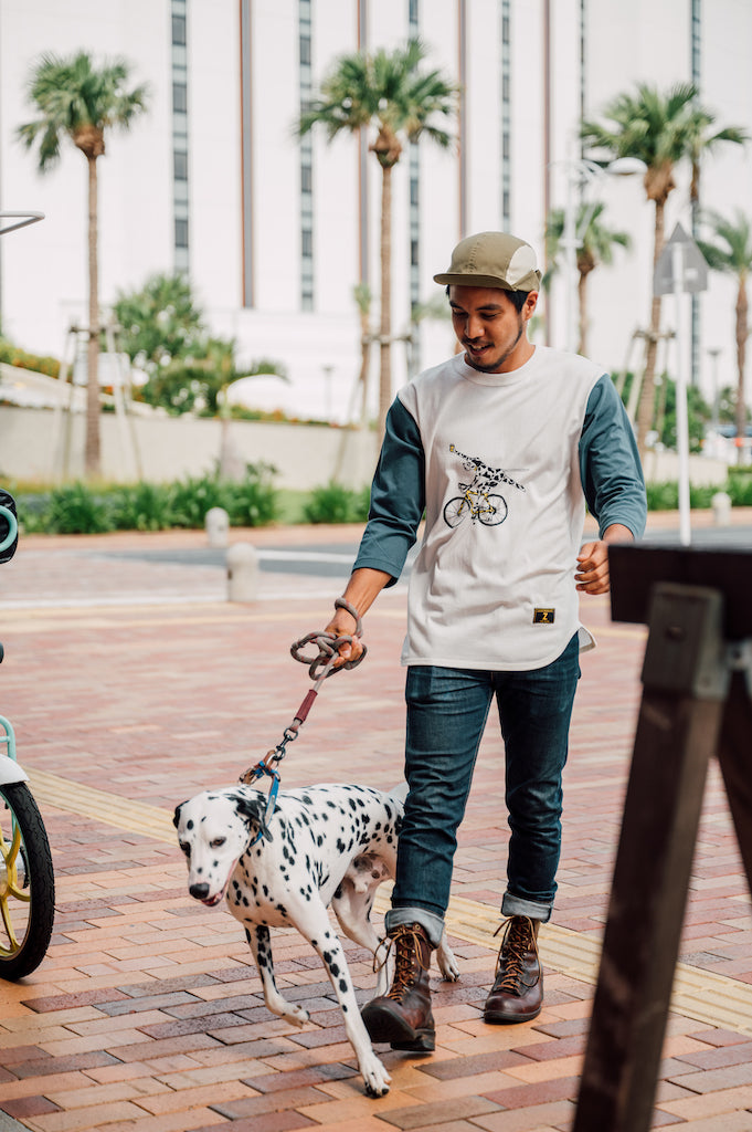 DOG RUN Baseball Tシャツ