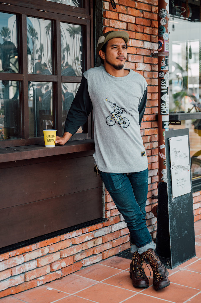 DOG RUN Baseball Tシャツ