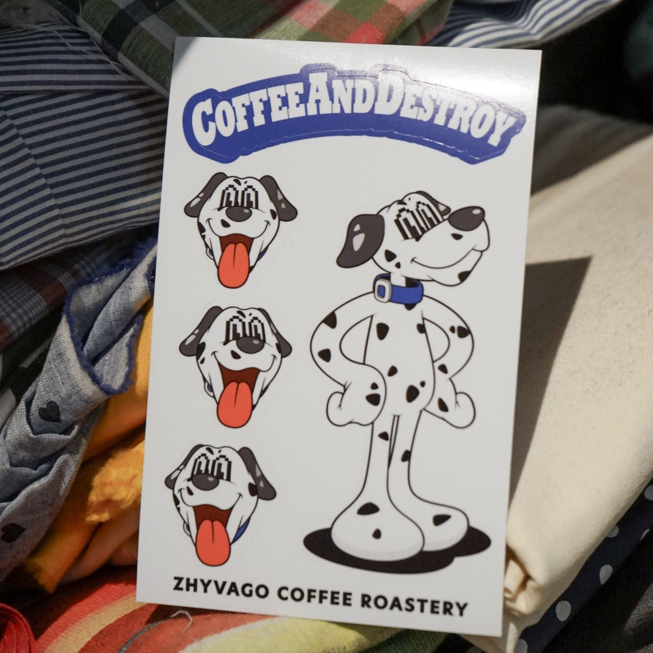 ZCR BENZIE ステッカー – Zhyvago Coffee Roastery
