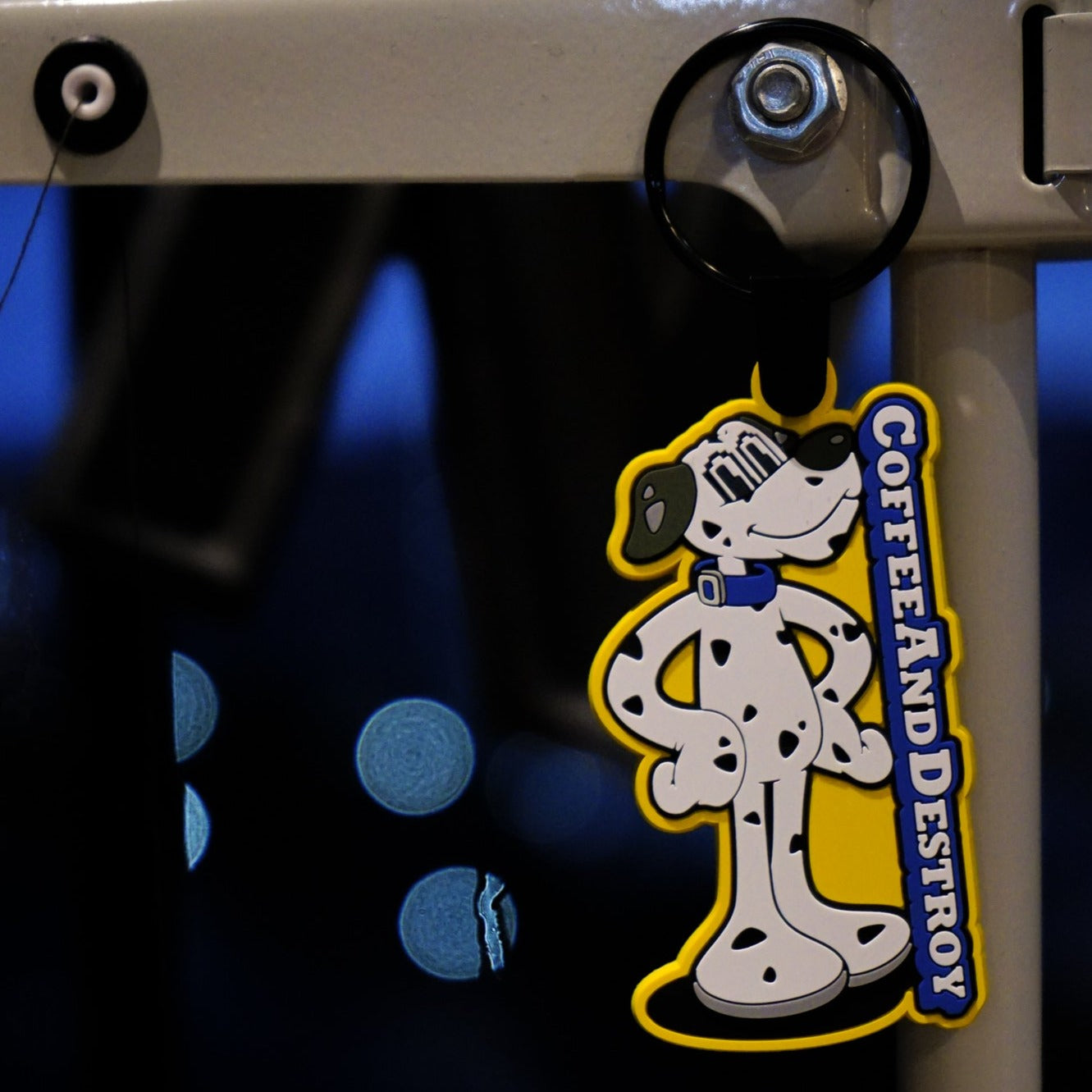 COFFEE AND DESTROY & BENZIE rubber key holder