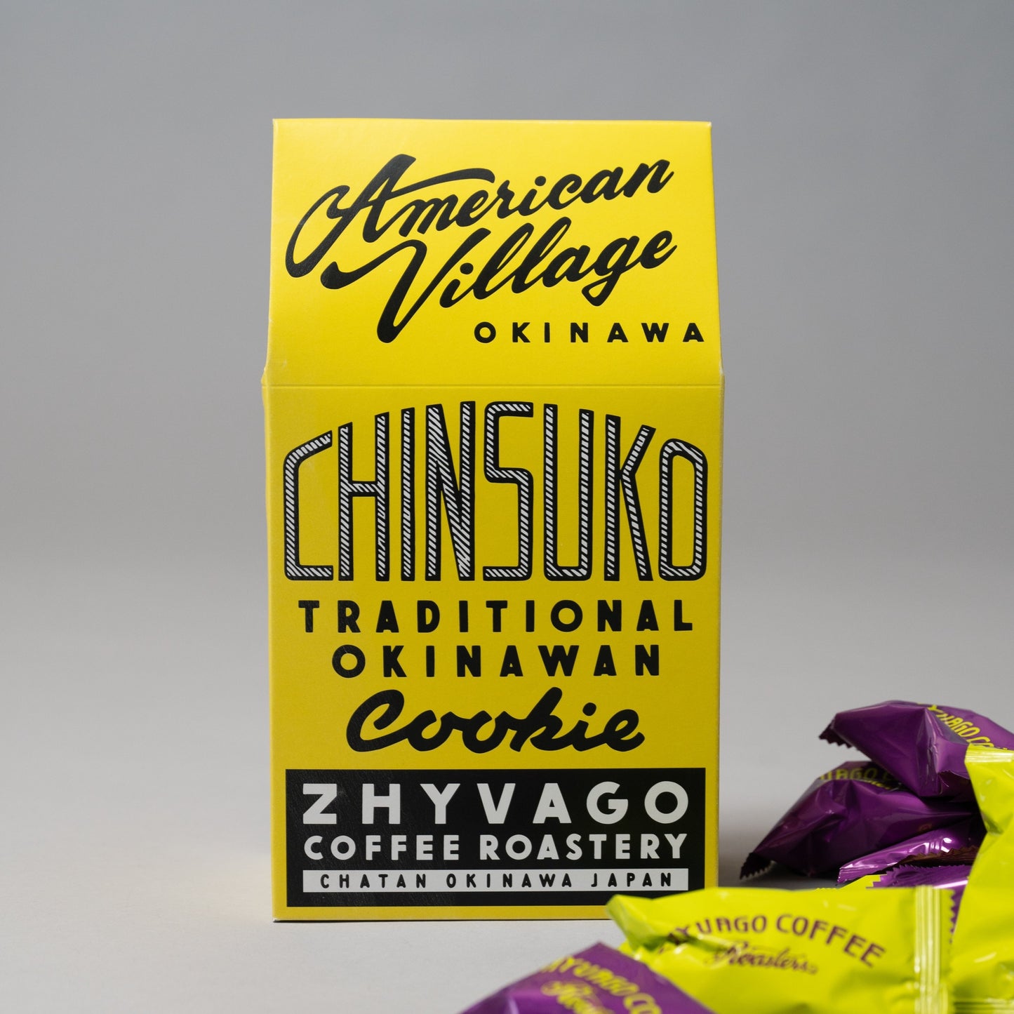 ZCR CHINSUKO "Okinawan Traditional Cookies"  Coffee×Plain