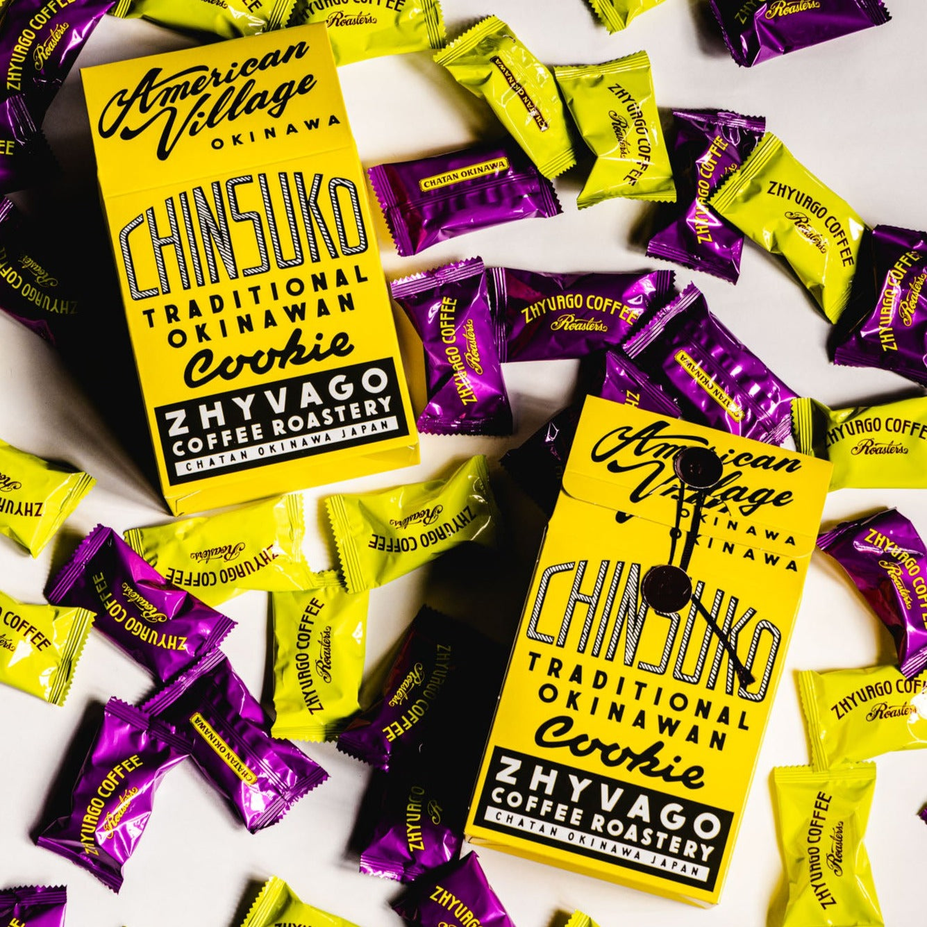 ZCR CHINSUKO "Okinawan Traditional Cookies" Coffee×Plain