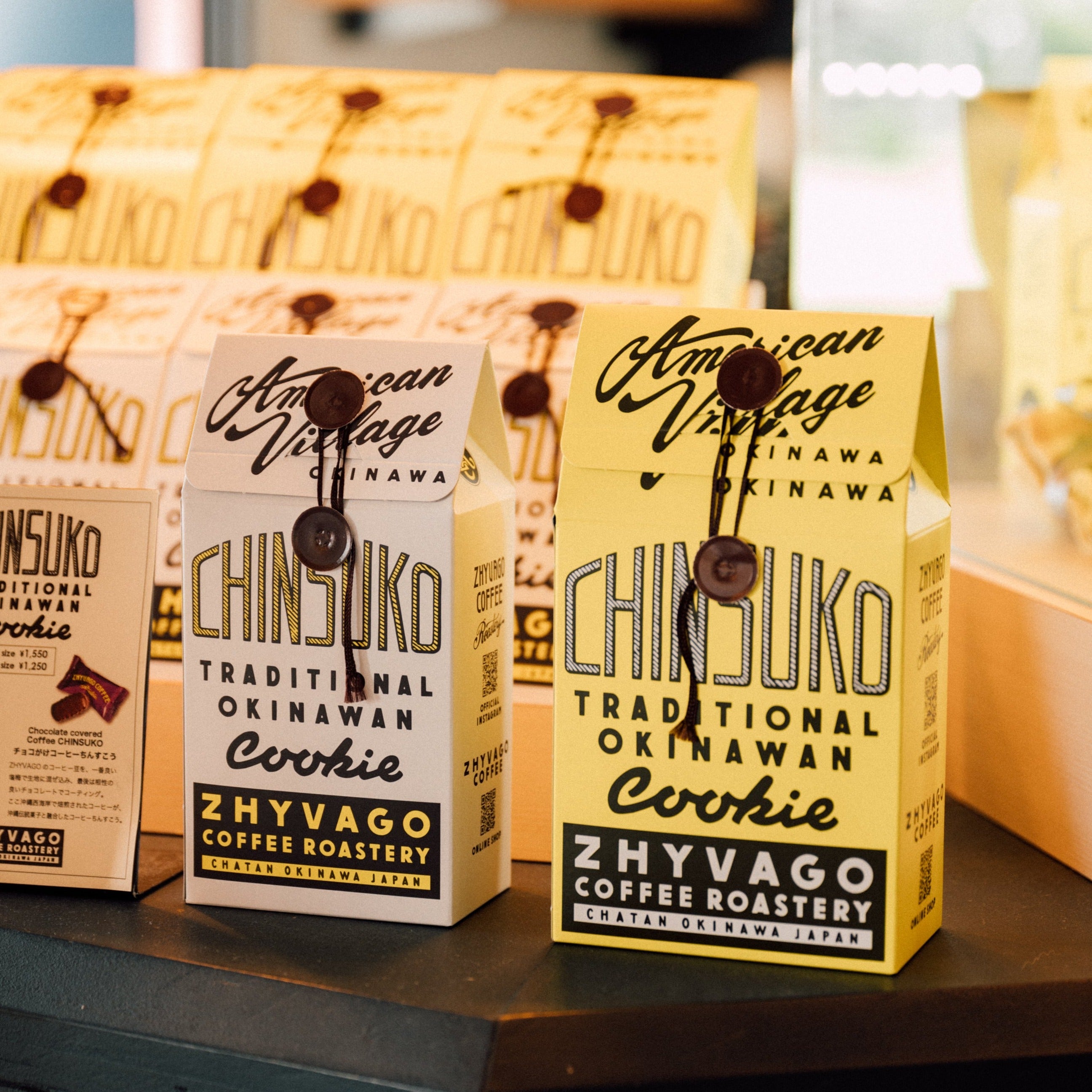 ZCR CHINSUKO "Okinawan Traditional Cookies" Coffee×Plain