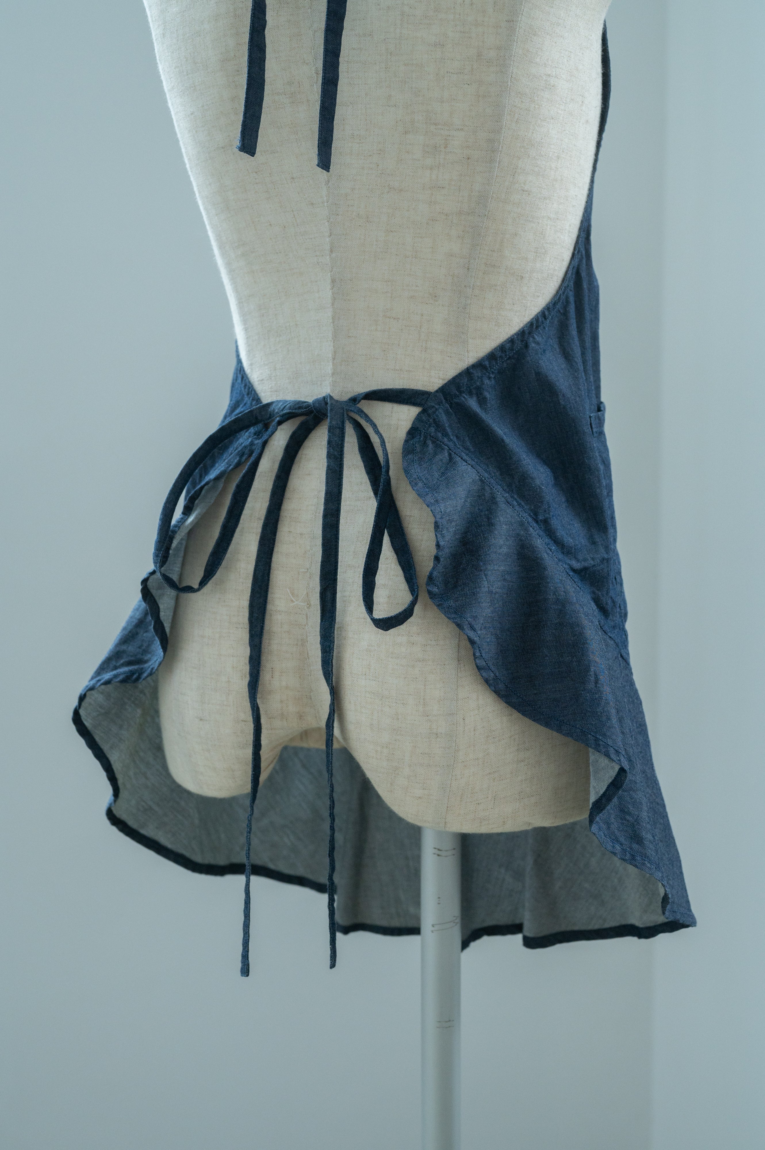 APRON - Angie -【Thin Denim】