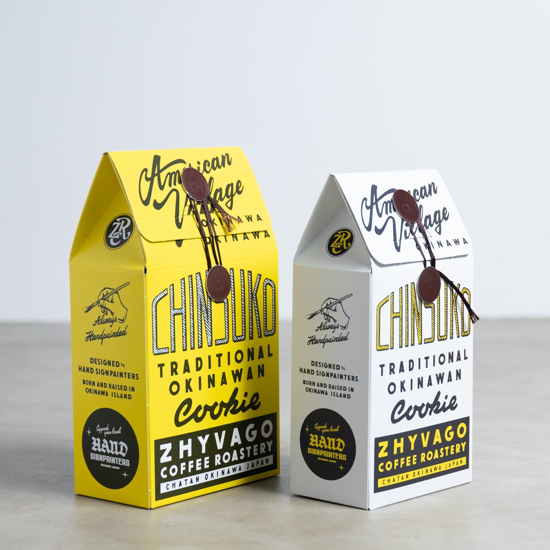 ZCR CHINSUKO "Okinawan Traditional Cookies" Coffee×Plain