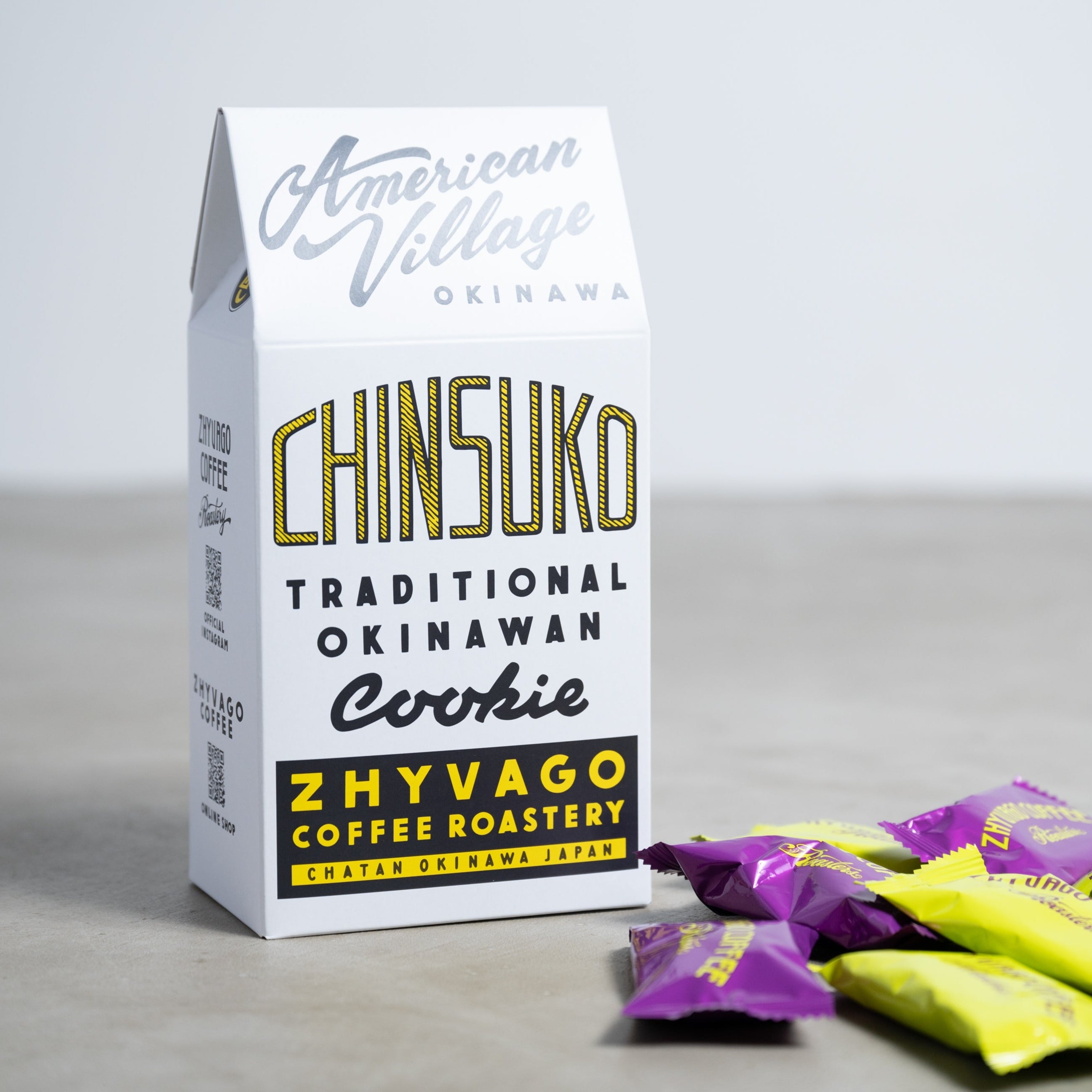 ZCR CHINSUKO "Okinawan Traditional Cookies" Coffee×Plain