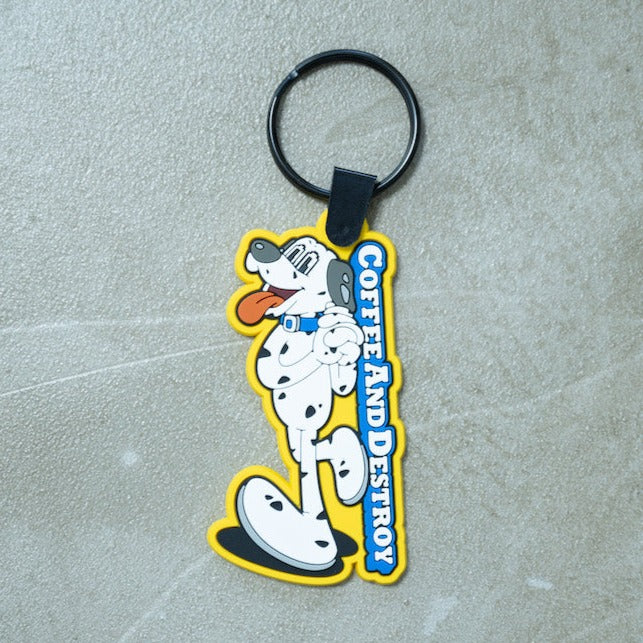 COFFEE AND DESTROY & BENZIE rubber key holder