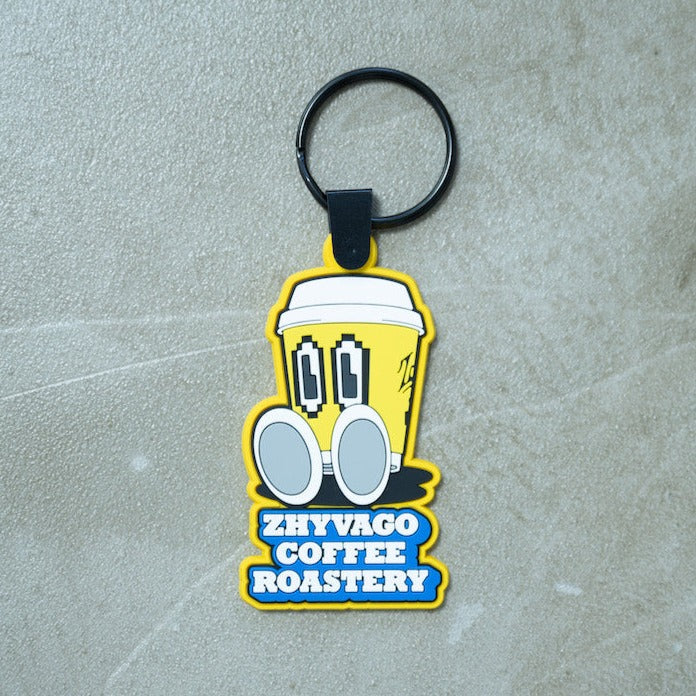 CUP-kun Rubber Keychain
