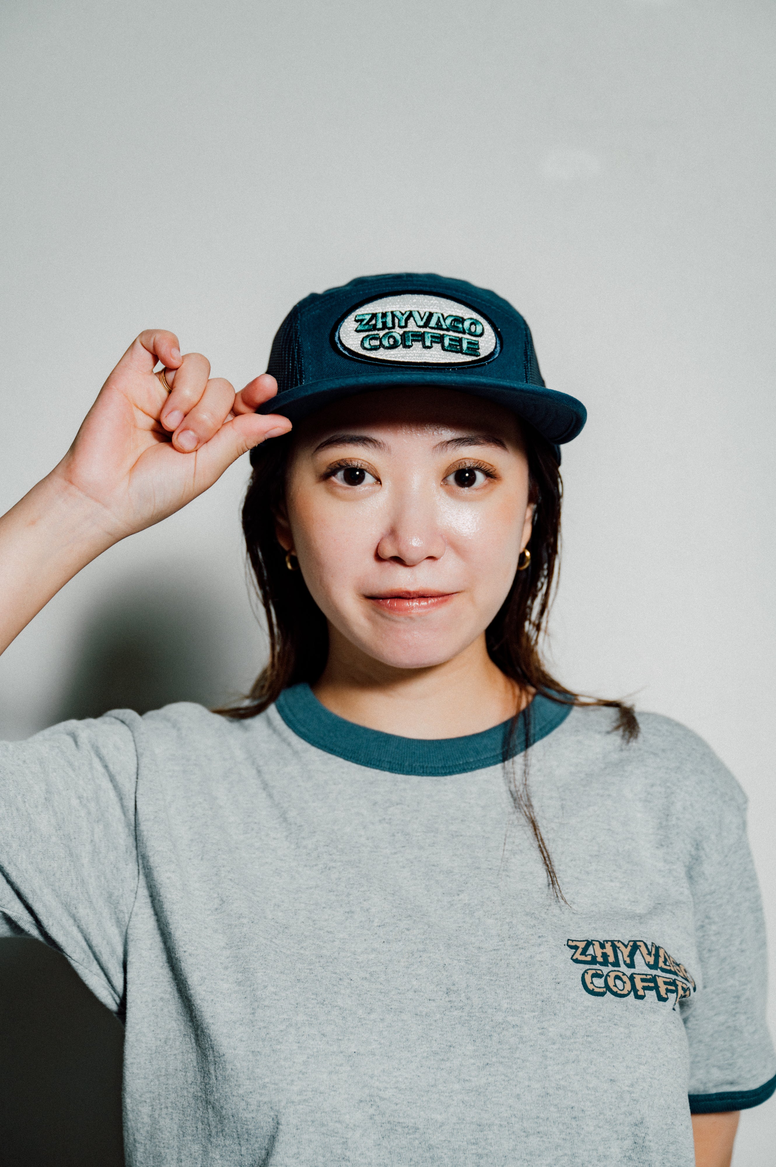 【Online Limited】ZHYVAGO PATCH Jockey Camper Mesh Cap