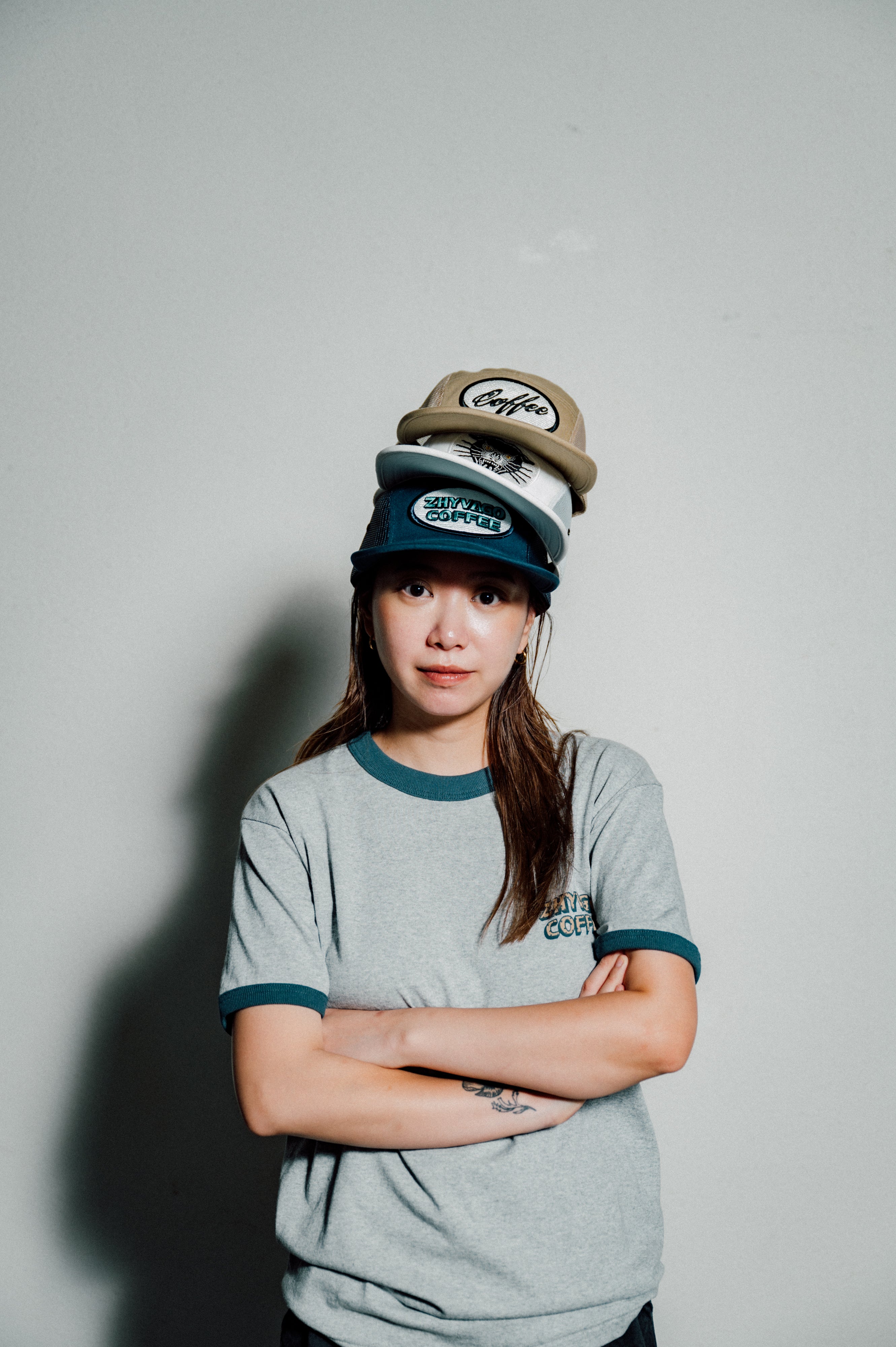 【Online Limited】ZHYVAGO PATCH Jockey Camper Mesh Cap