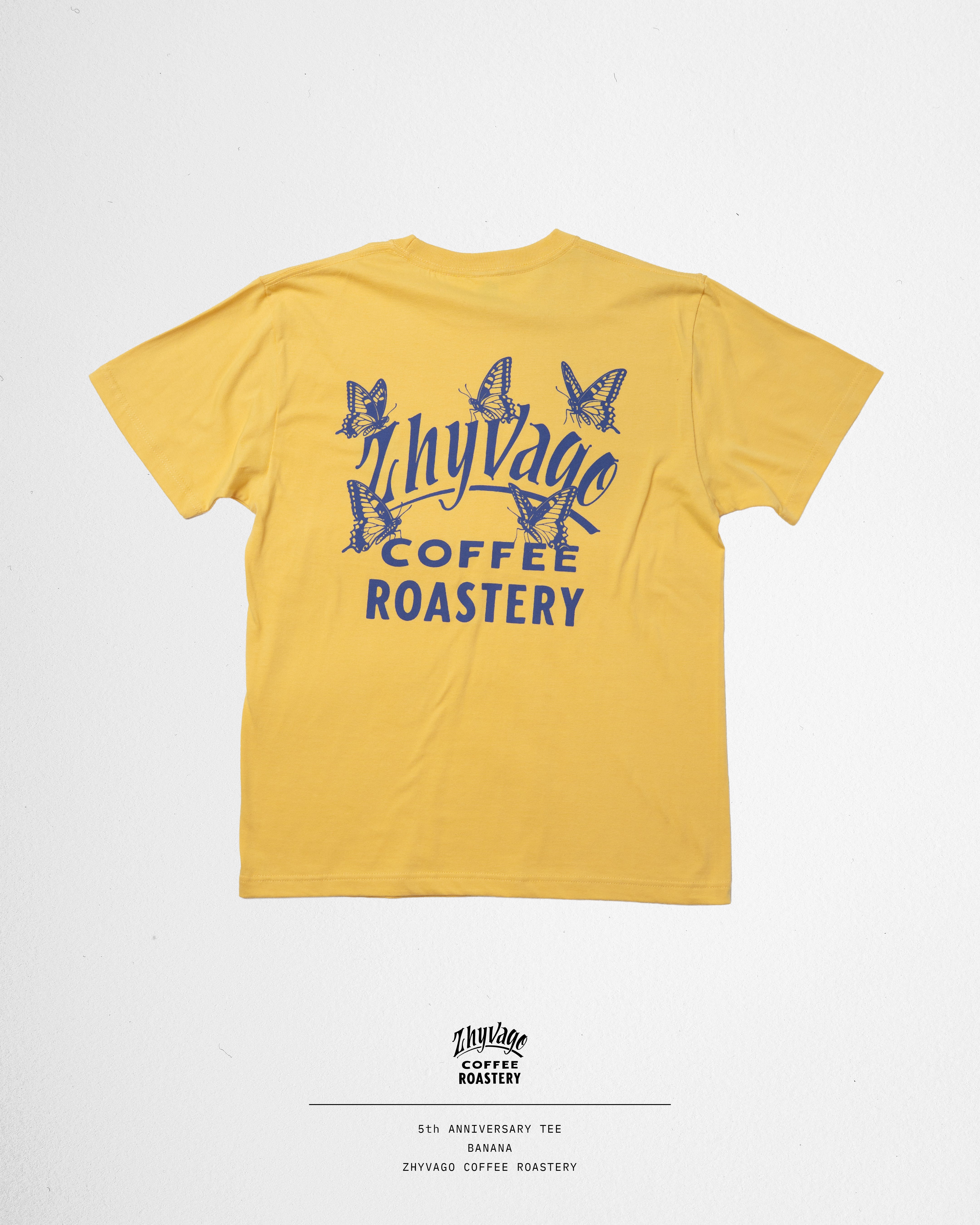 5 Butterflies Main Logo T-shirt by JARRIX