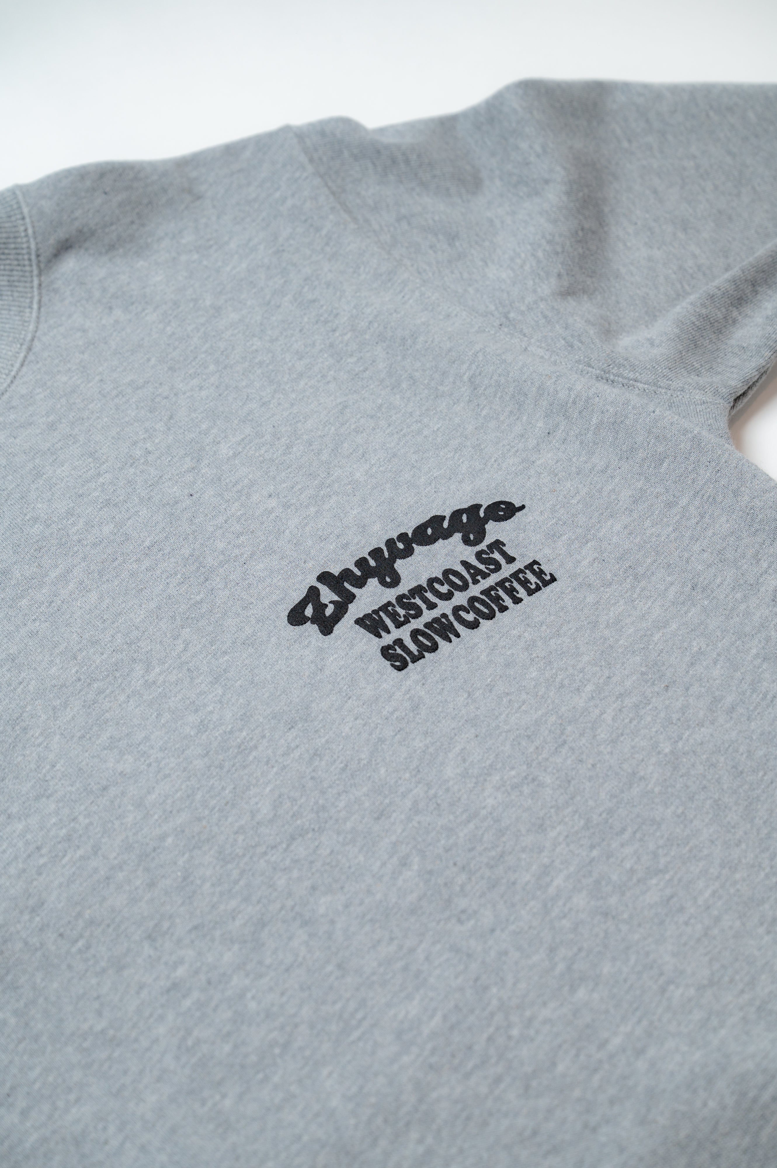 -Girl- Puff Printing 7oz Crew neck Sweat