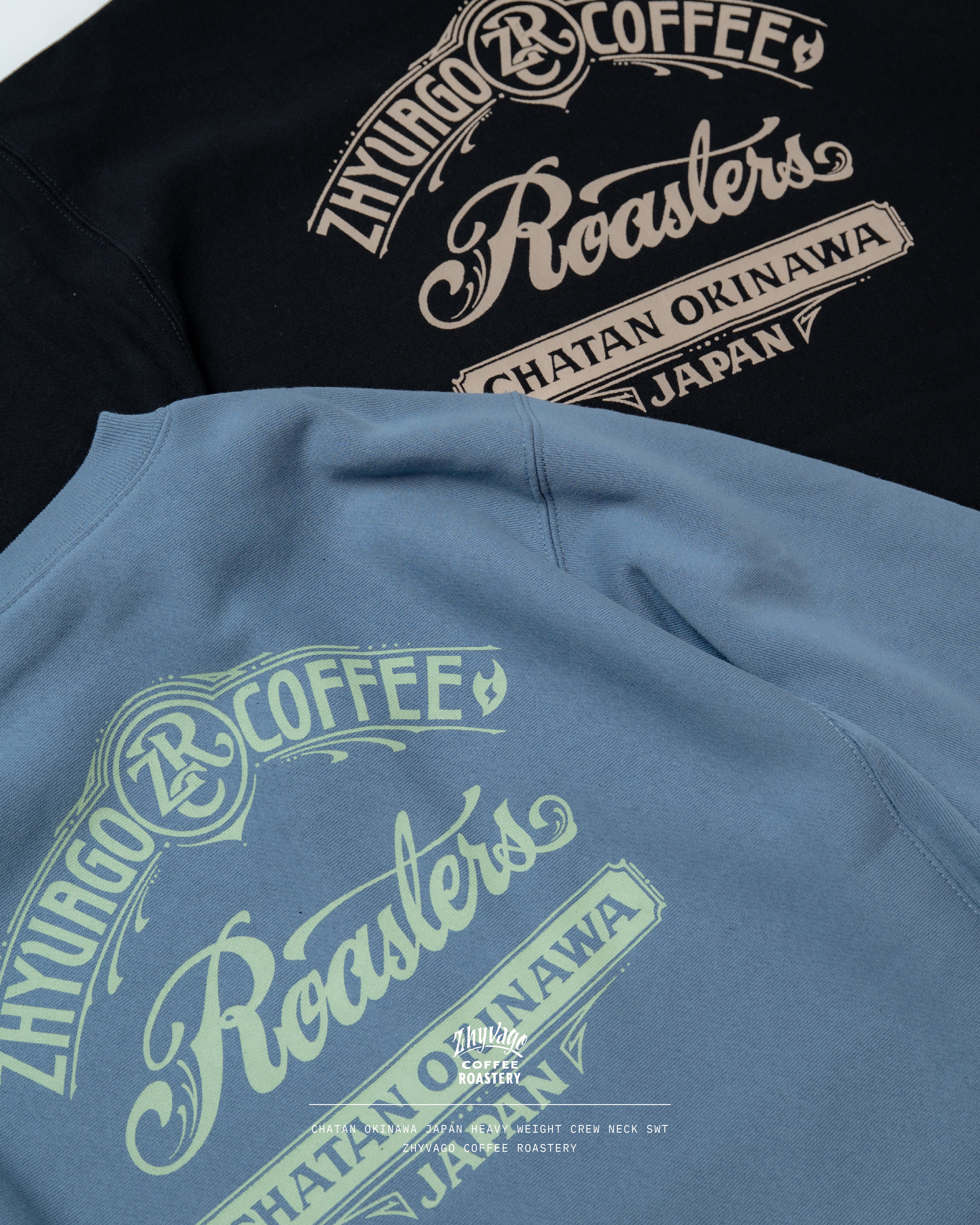 Chatan Okinawa Japan heavy weight crew neck sweat (裏起毛)