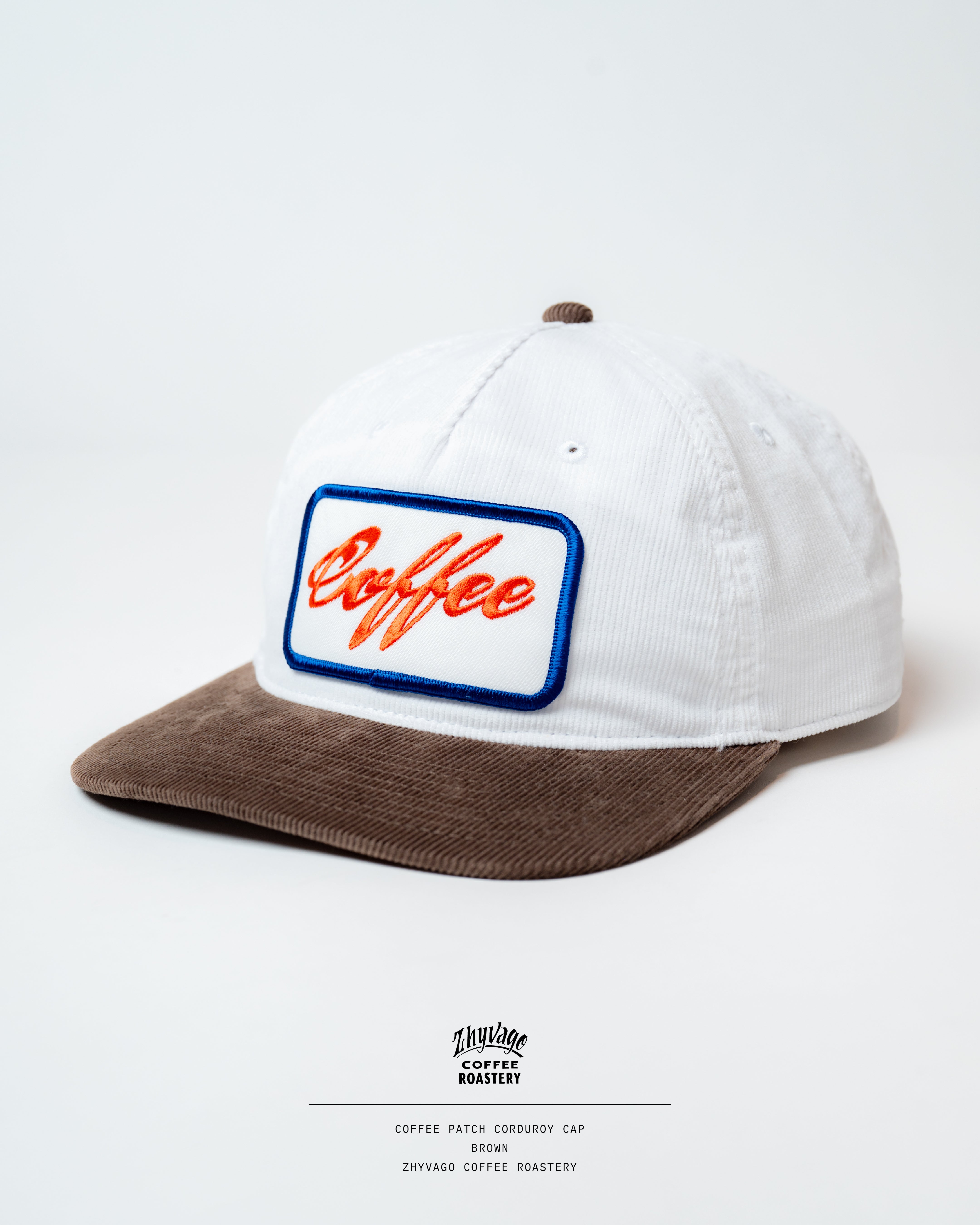 Coffee Patch Corduroy 2-tone cap