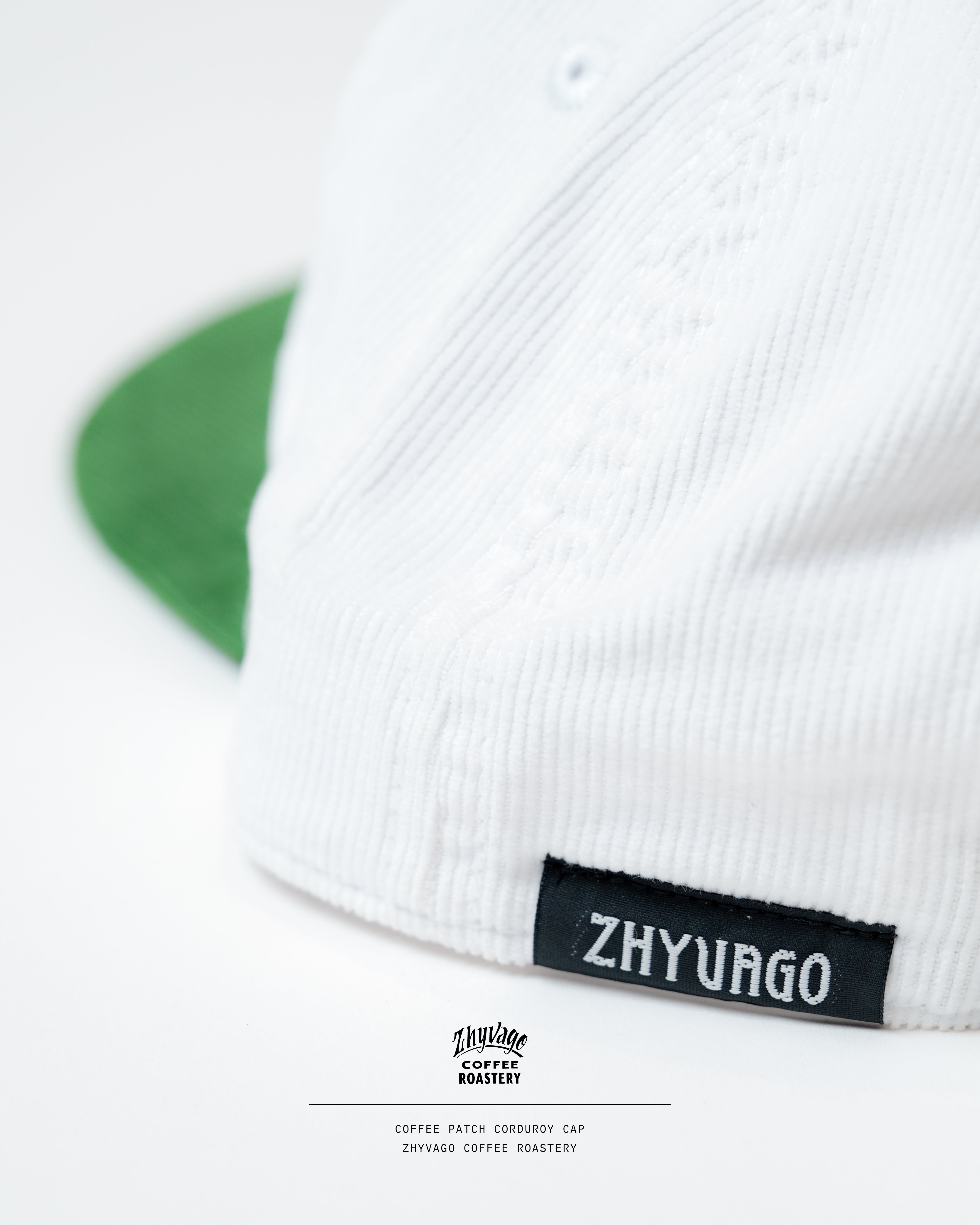 Coffee Patch Corduroy 2-tone cap