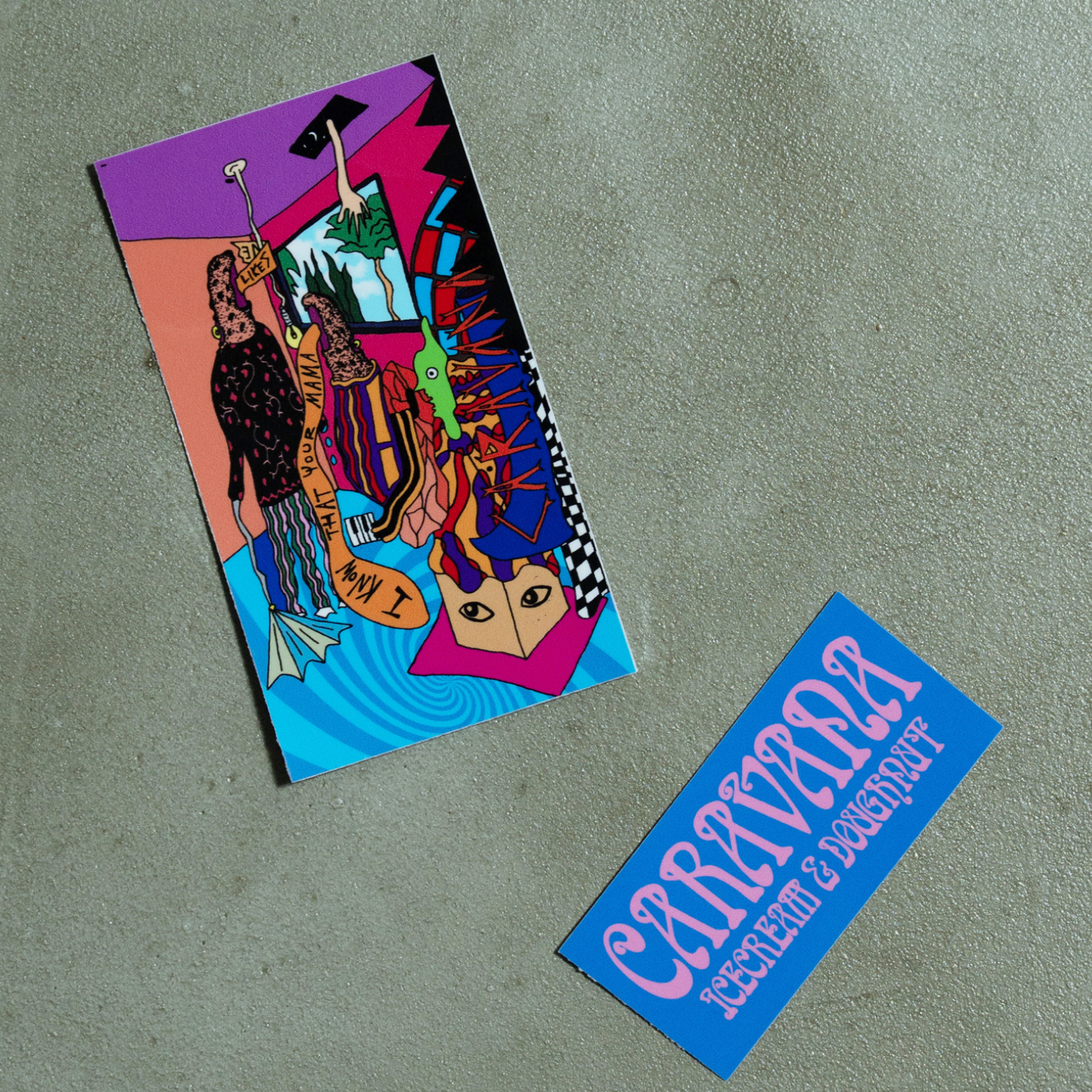 CARAVANA sticker