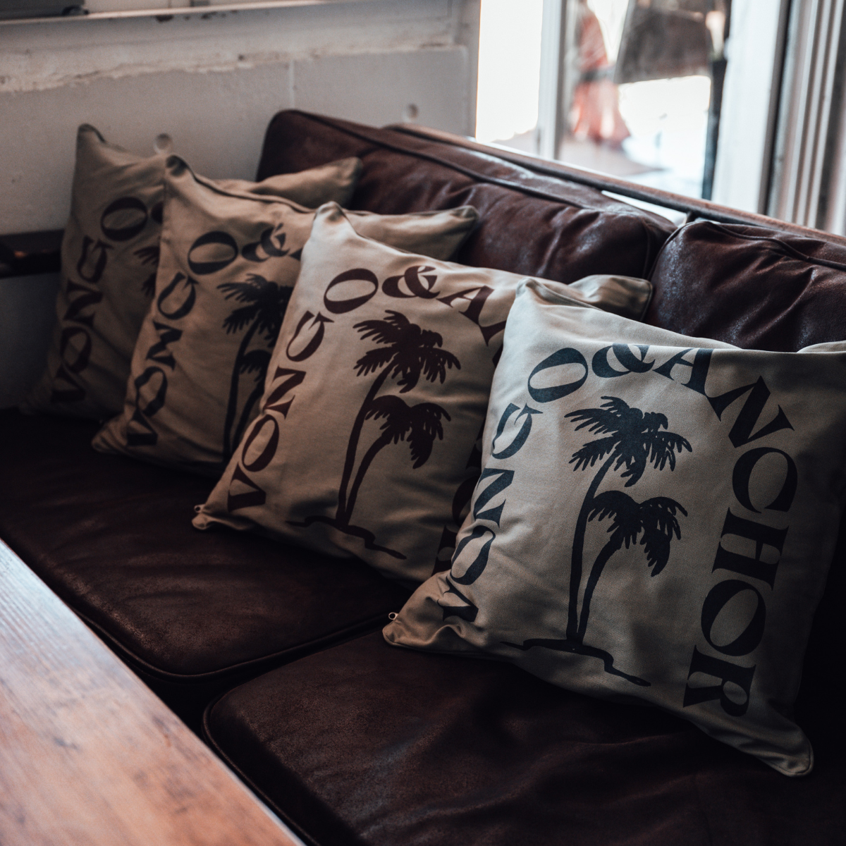 V&A Palm Tree cushion cover