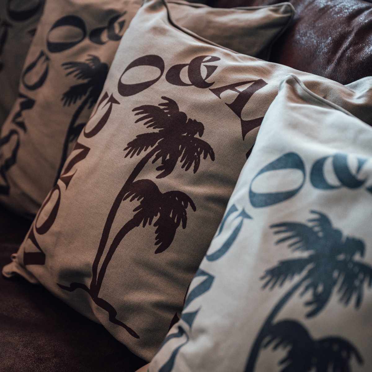 V&A Palm Tree cushion cover