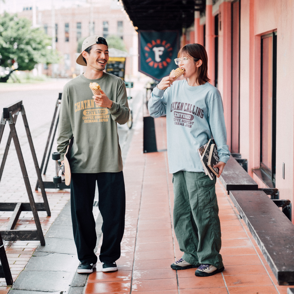 Chatan Calling by JARRIX Long Sleeve【50%OFF/OUTLET】