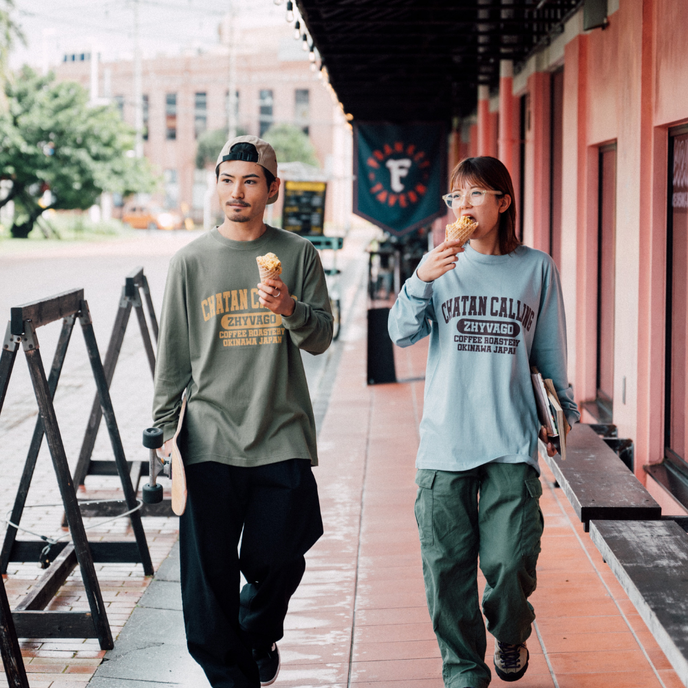 Chatan Calling by JARRIX Long Sleeve【50%OFF/OUTLET】