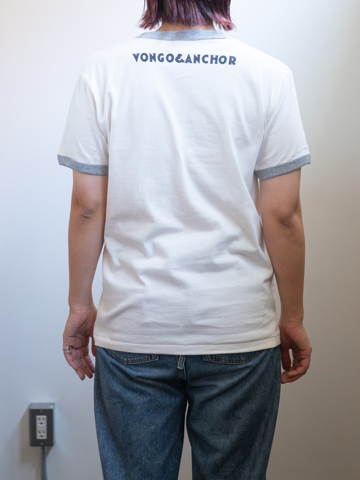 V&A Anchor Elena Ringer T-shirt