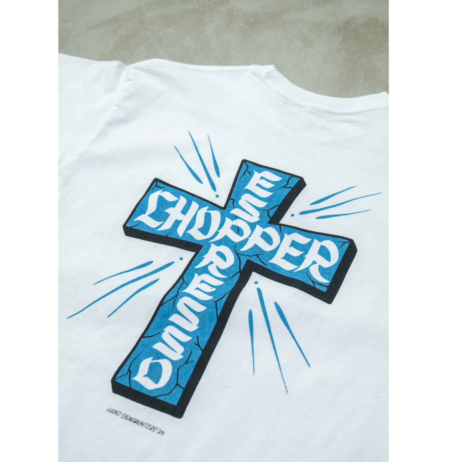 ESPRESSO x CHOPPER 8.1oz U.S.A Cotton T-shirt