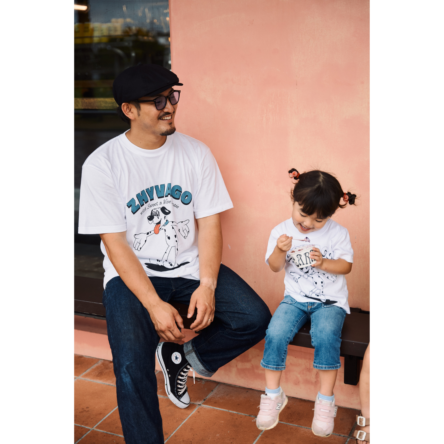 ZHYVAGO with Sweet n Wise BENZIE Kid's T-shirt