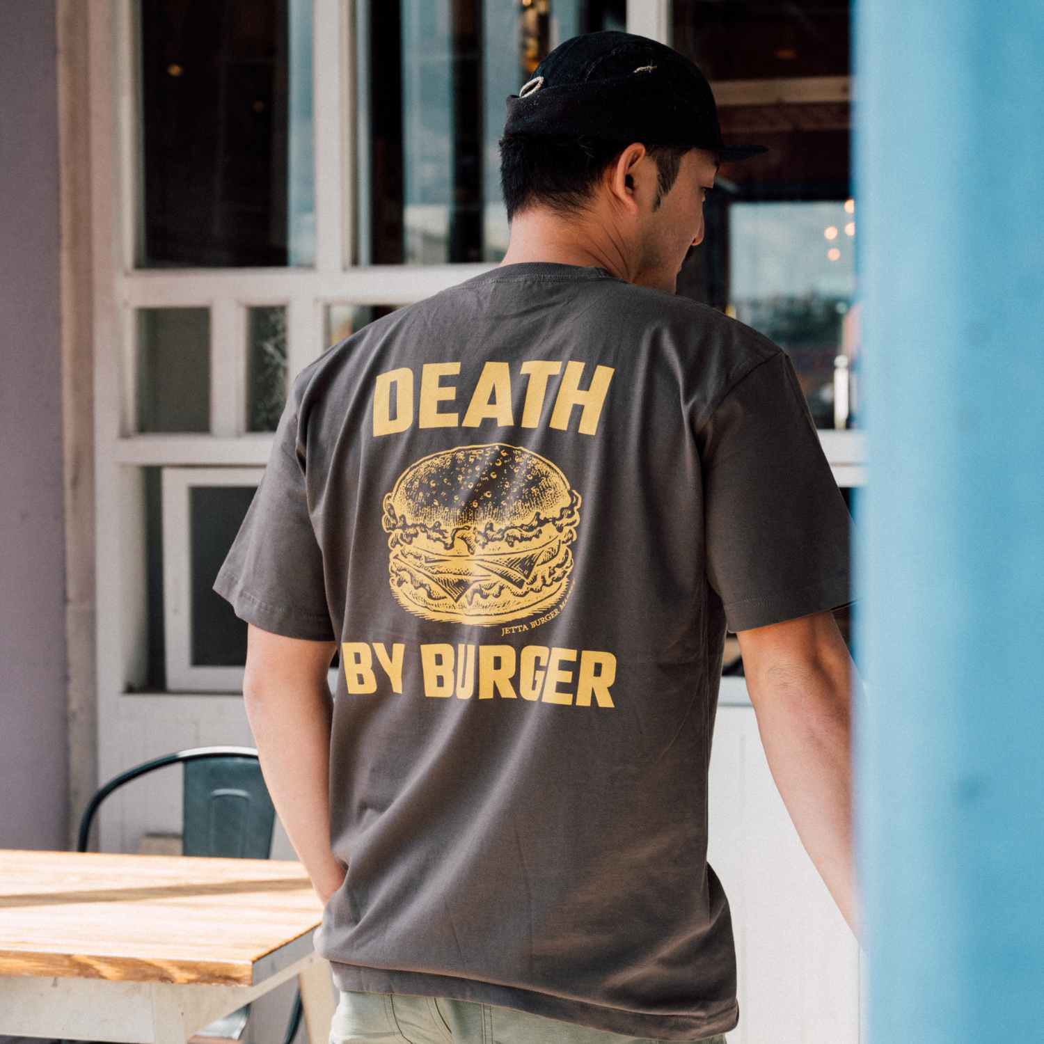 14th Anniversary DEATH BY BURGER T-shirt