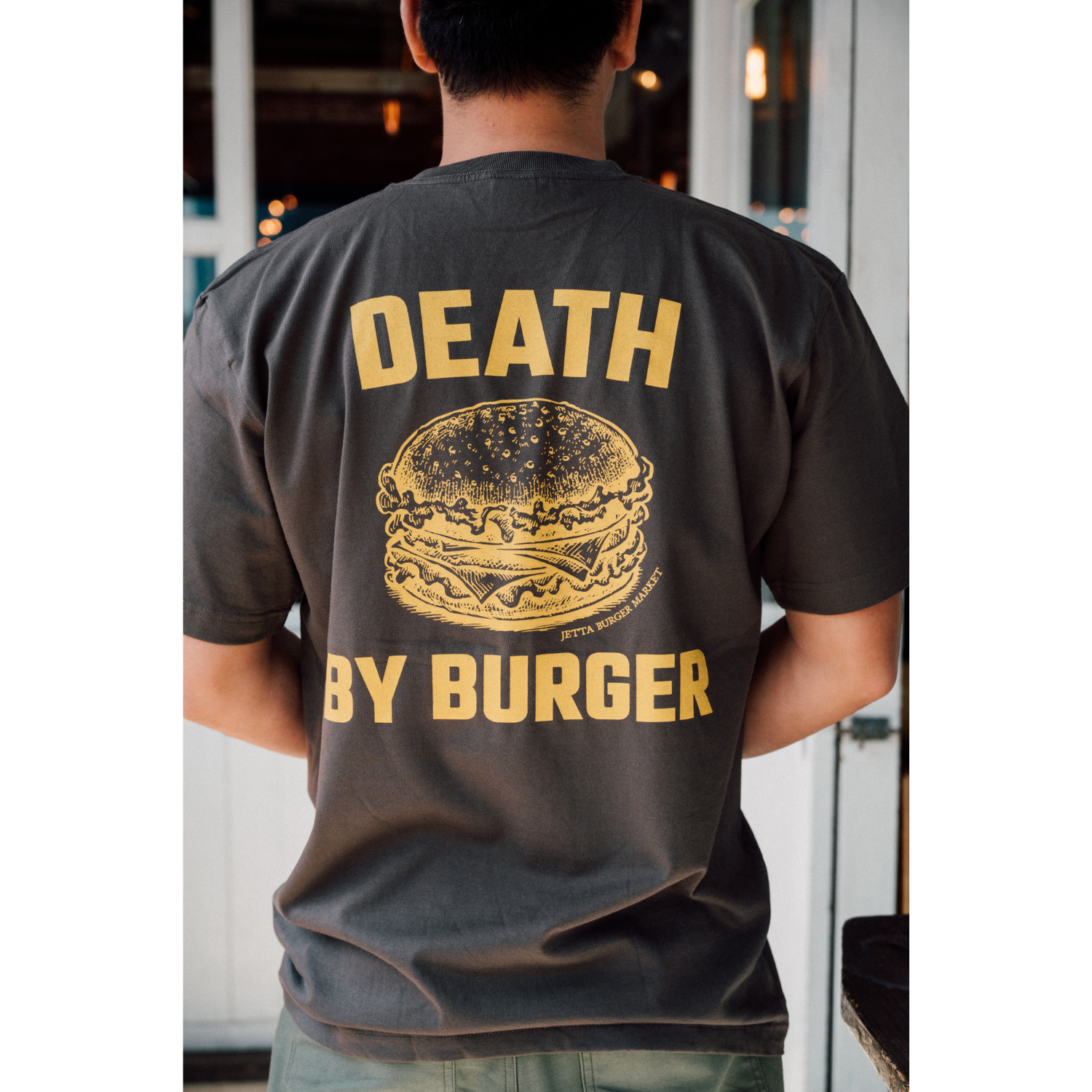 14th Anniversary DEATH BY BURGER T-shirt