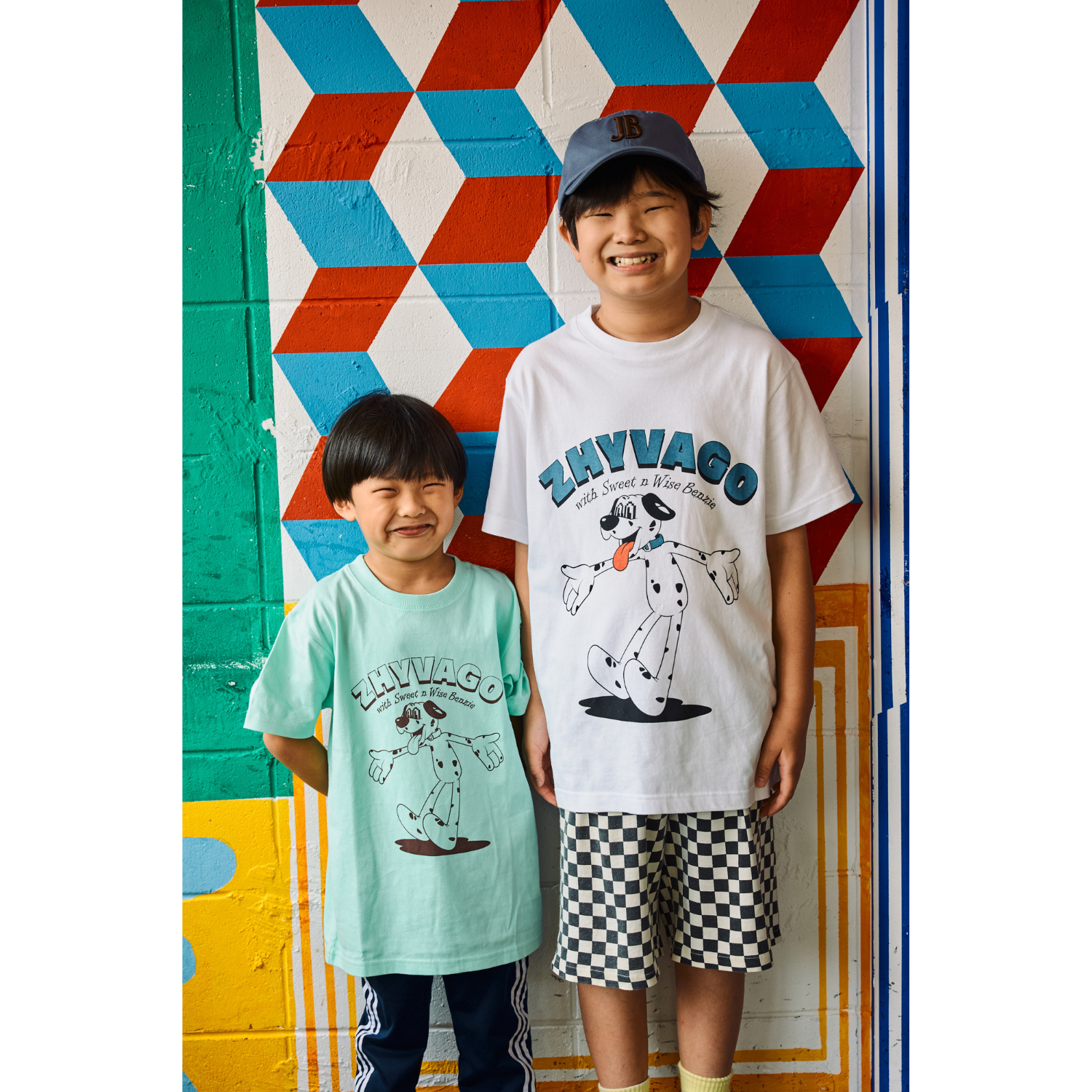 ZHYVAGO with Sweet n Wise BENZIE Kid's T-shirt