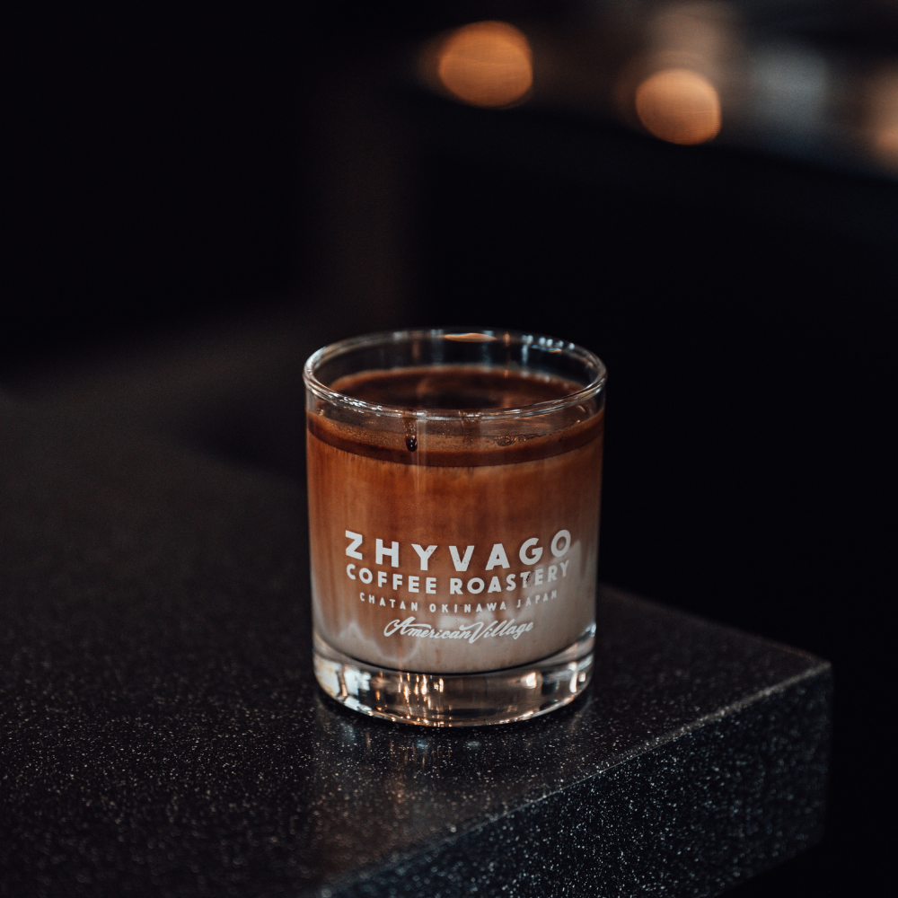 自家製カフェオレベース & On The Rock glasses (235cc) GIFT BOX【加糖/無糖】
