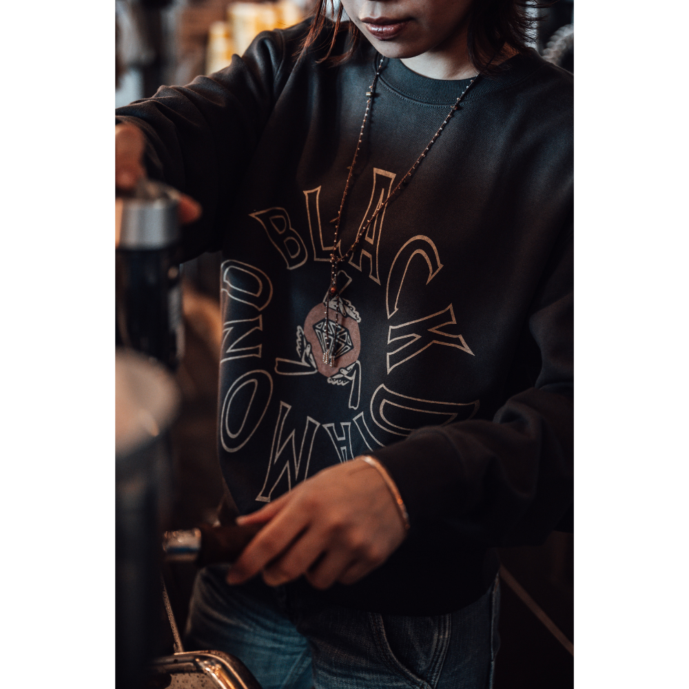 BLACK DIAMOND CREW NECK SWEAT