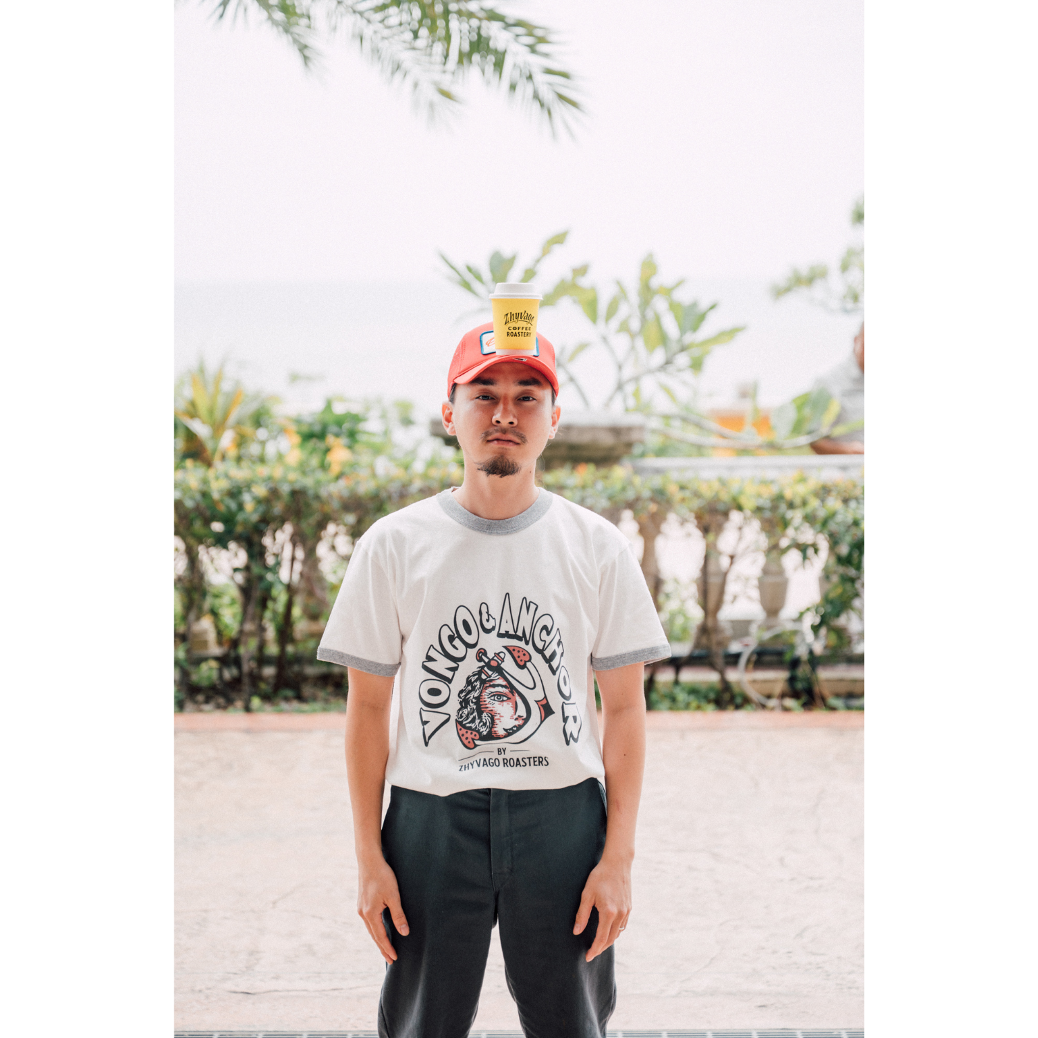 V&A Anchor Elena Ringer T-shirt