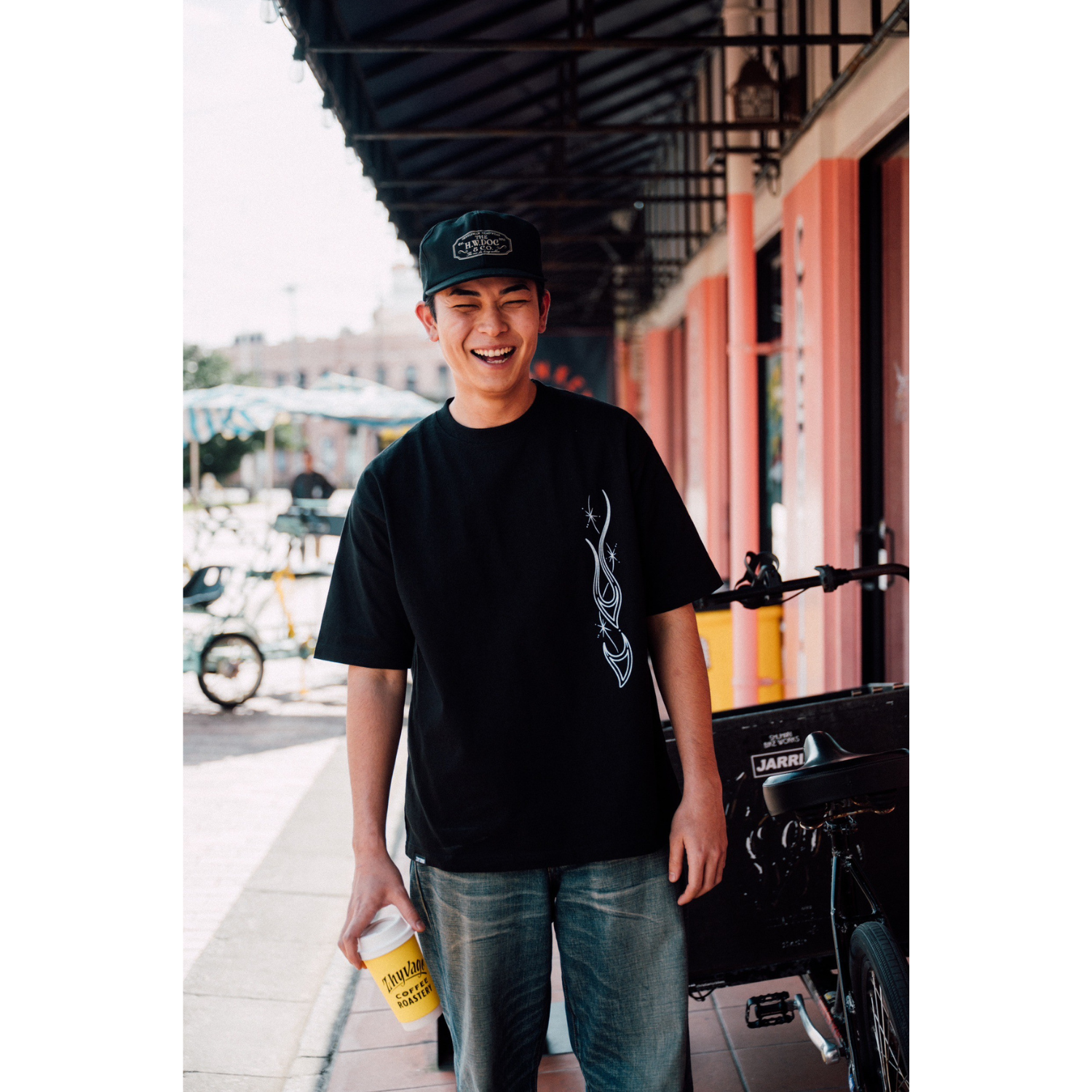 ESPRESSO x CHOPPER 8.1oz U.S.A Cotton T-shirt