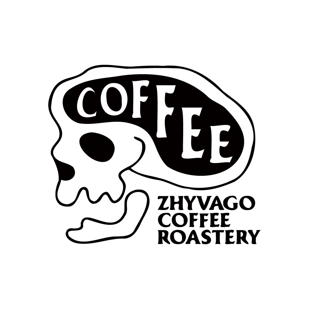 COFFEE SKULL Silicone Screen Printing Reversible Jacket