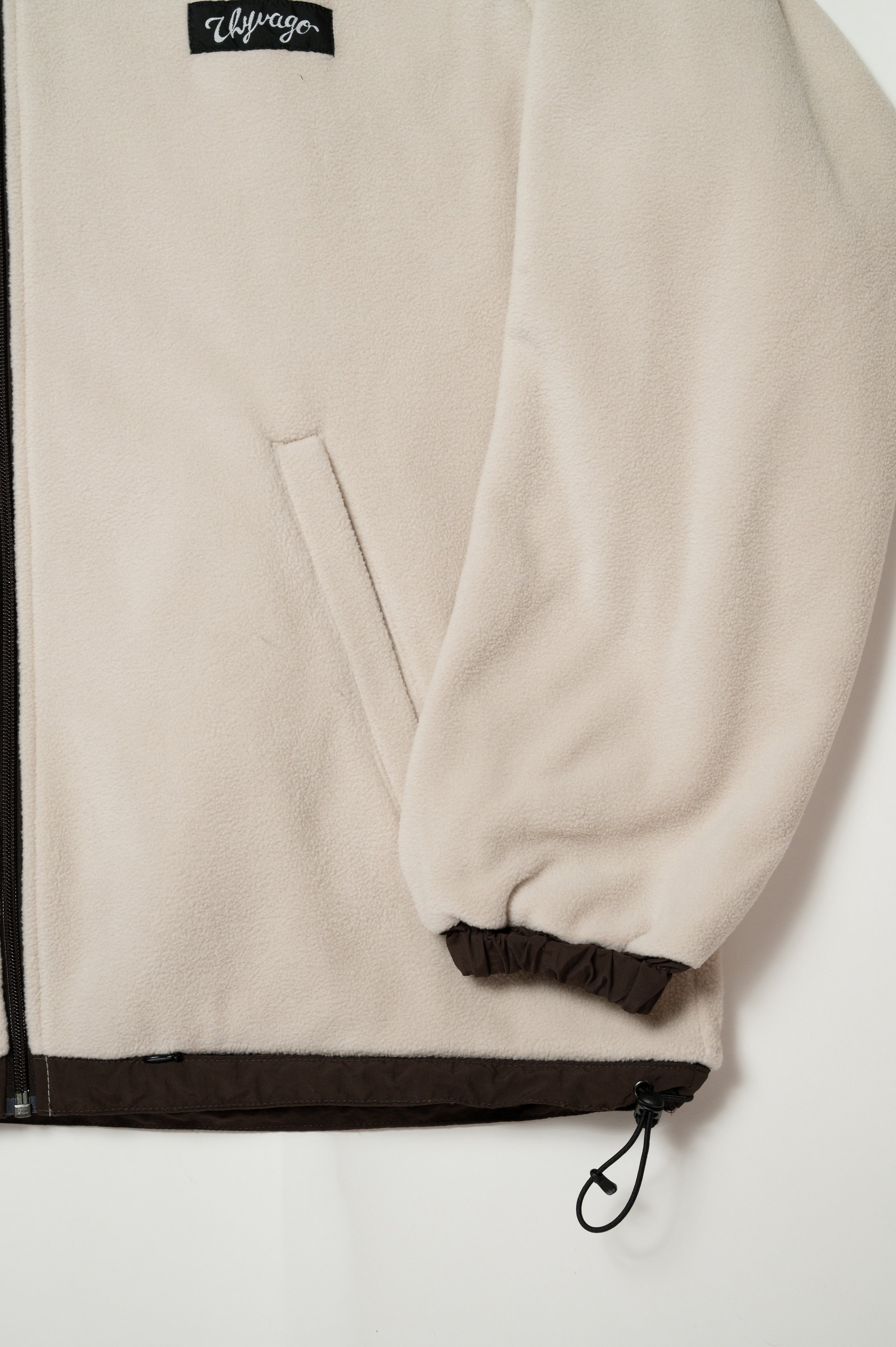 COFFEE SKULL Silicone Screen Printing Reversible Jacket